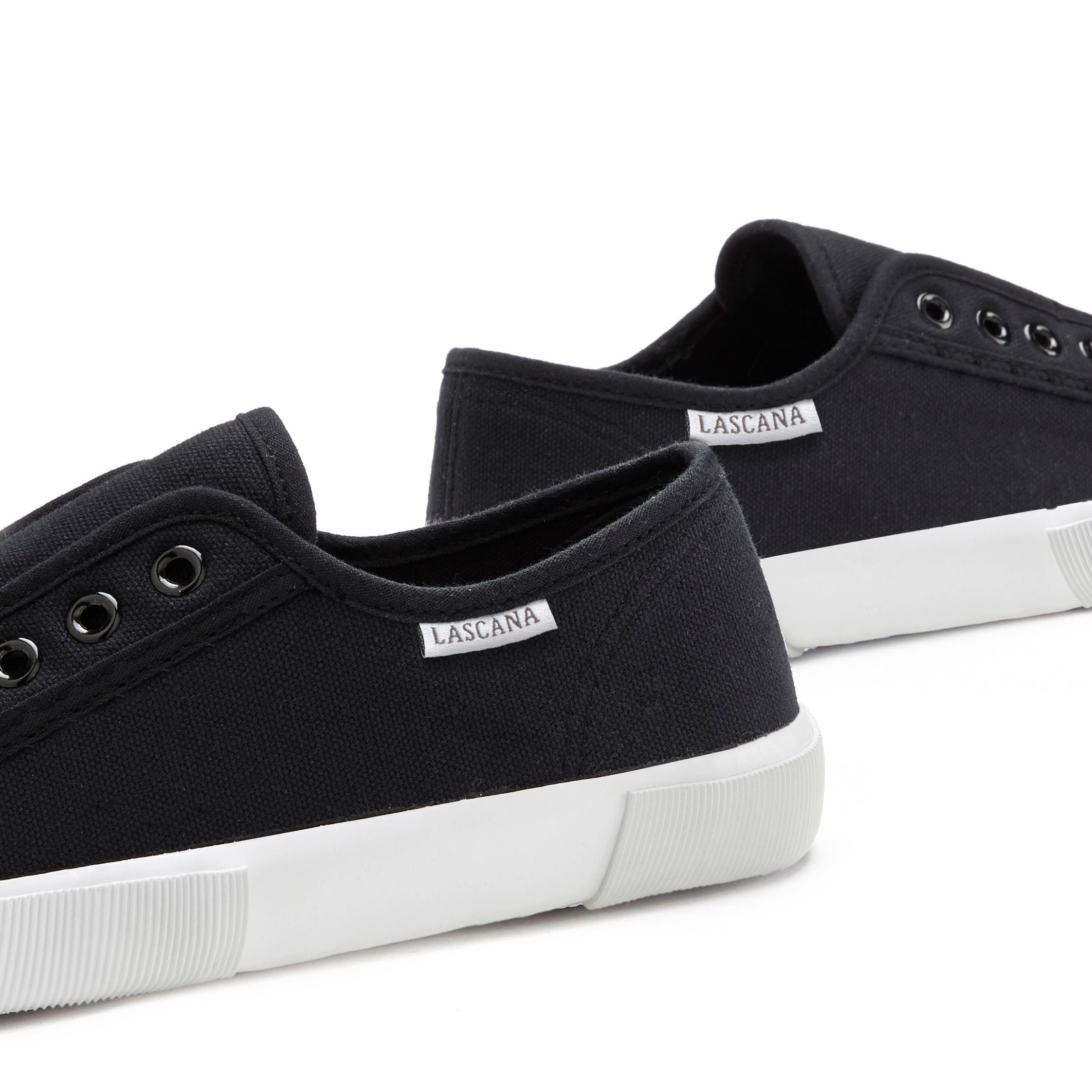 LASCANA Sneaker, Slipper, Halbschuh bequem zum Reinschlüpfen VEGAN