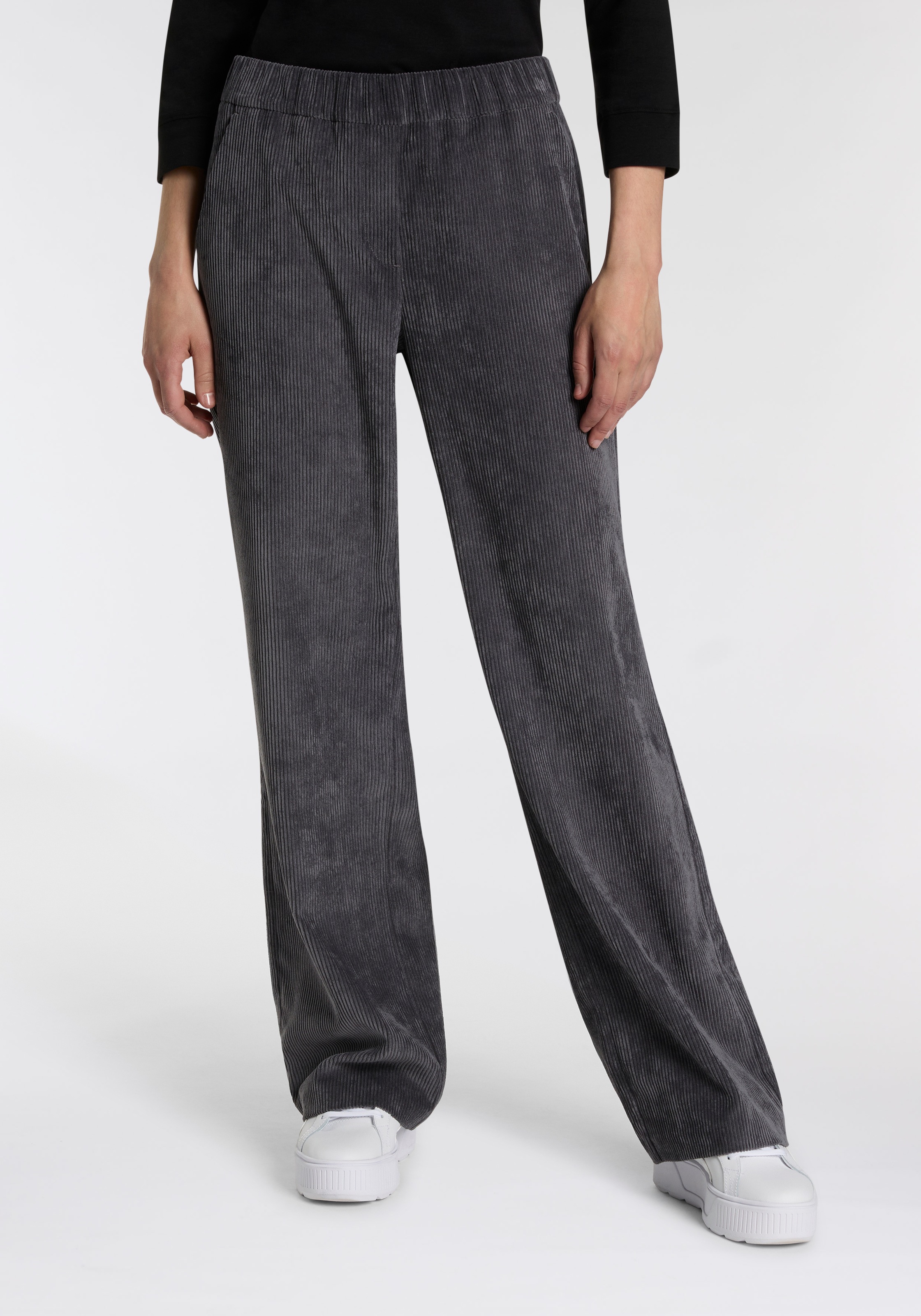 MAC Cordhose »CHIARA« mit weitem Bein