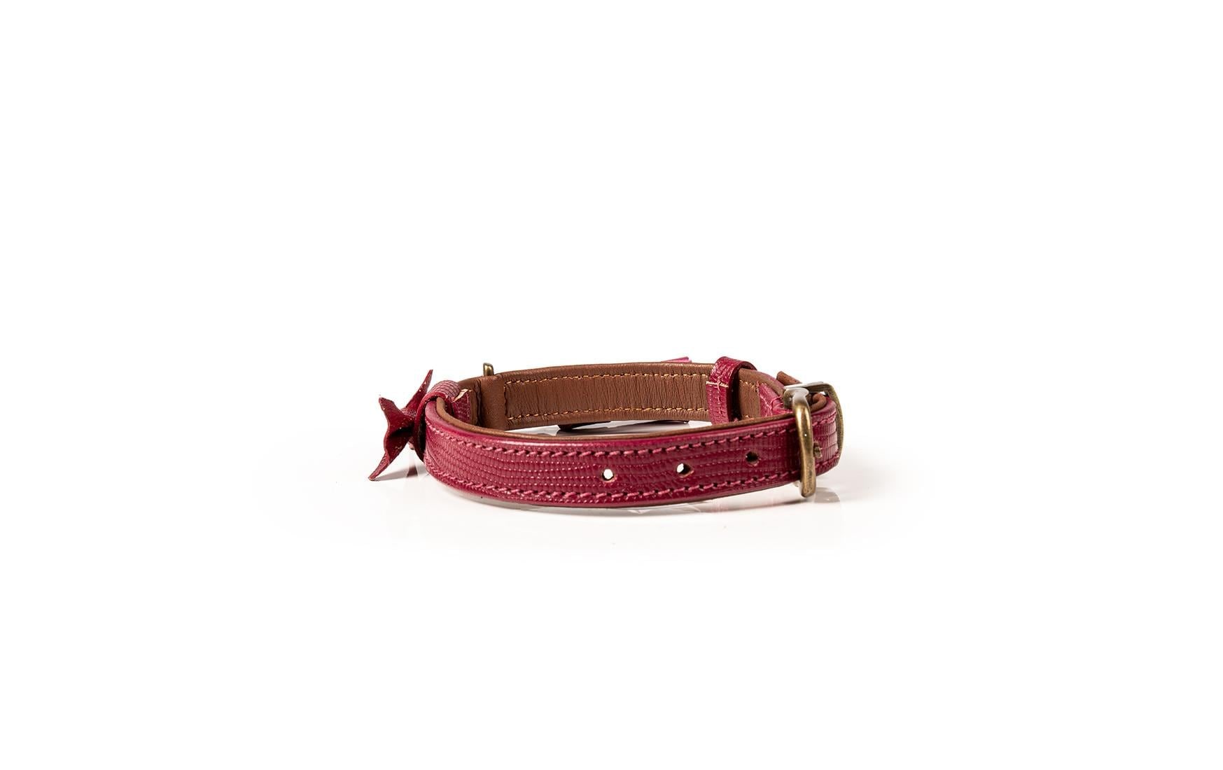 Hunde-Halsband »Bonnie Halsband Gr.XXS, 1,5cm«, Echtleder