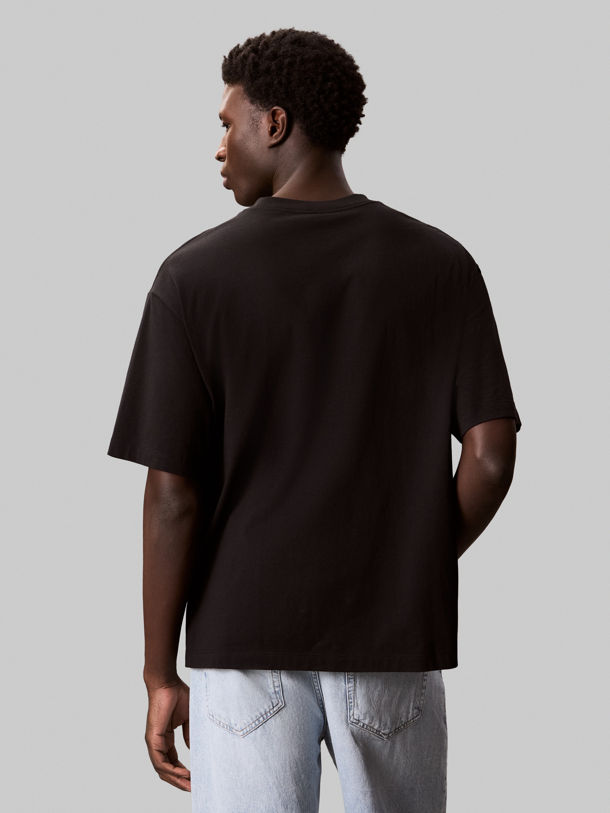 Calvin Klein Jeans T-Shirt »A- SS REL SEASONAL MONOLOGO TEE«, Mit Rundhalsausschnitt