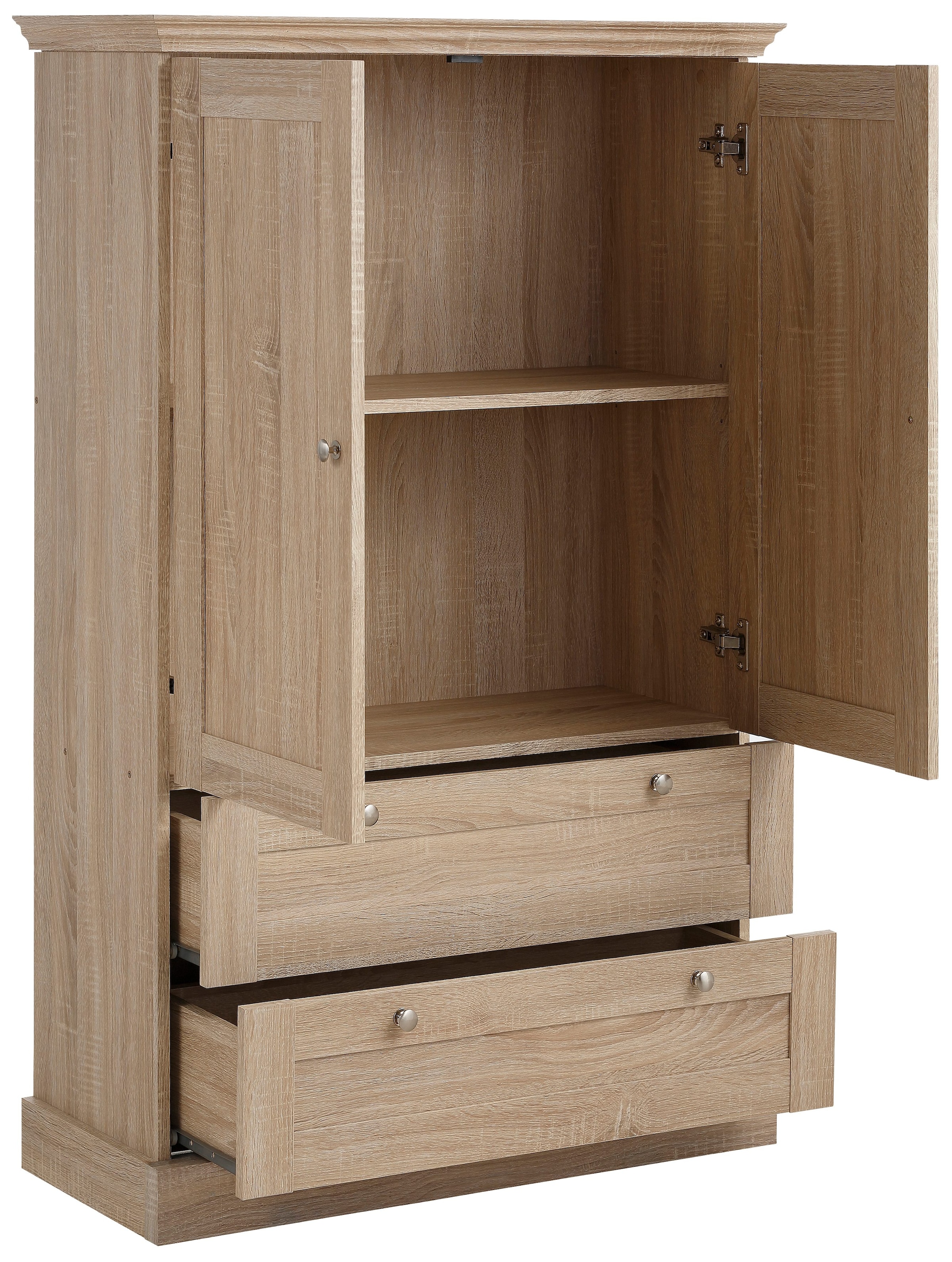 ✵ Home affaire Drehtürenschrank »Binz«, Mehrzweckschrank, Holz-Optik, mit  Stauraummöglichkeiten, Höhe 130 cm online bestellen | Jelmoli-Versand