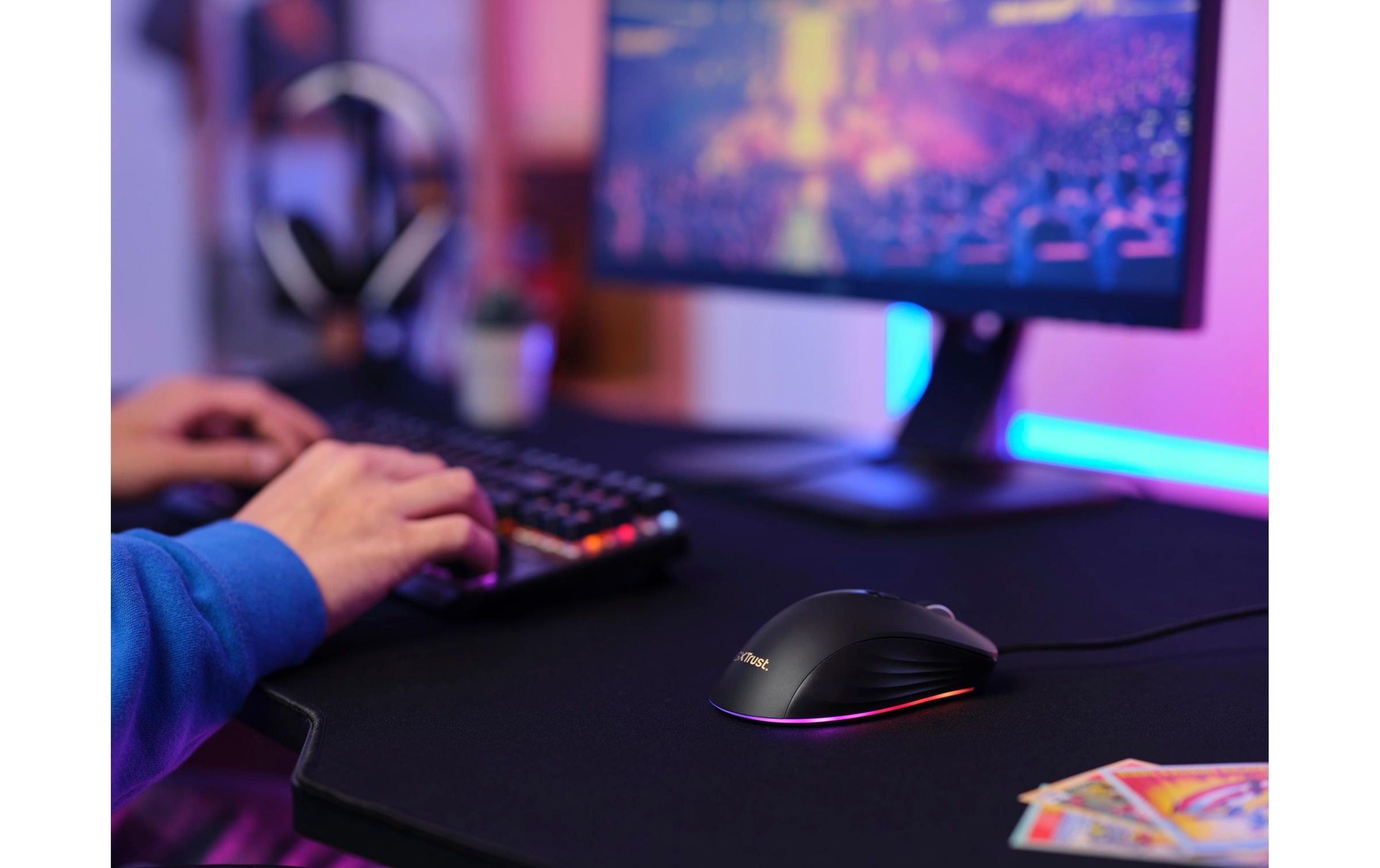 Trust Gaming-Maus »GXT 924 YBAR+«