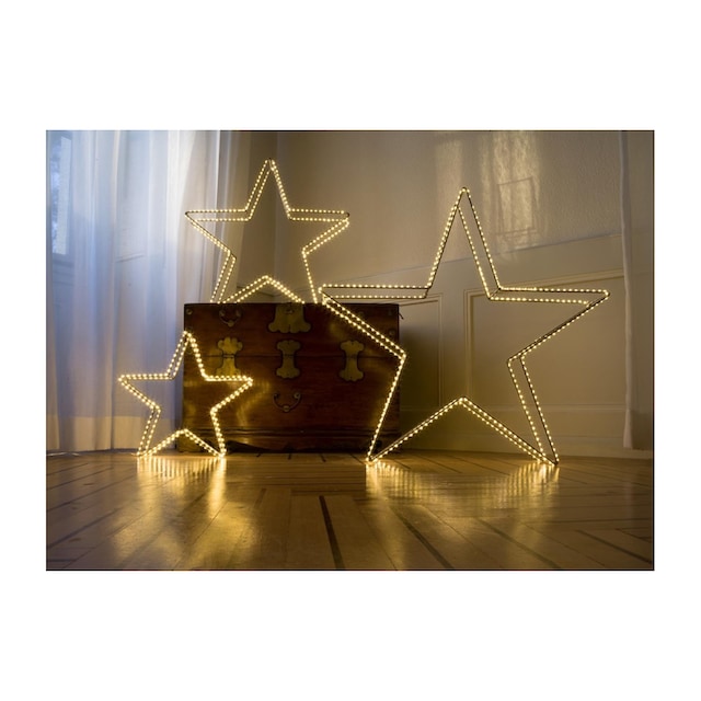 Jelmoli-Versand Star LED 38cm« | Dekofigur »Dekoration STT Argento 3D