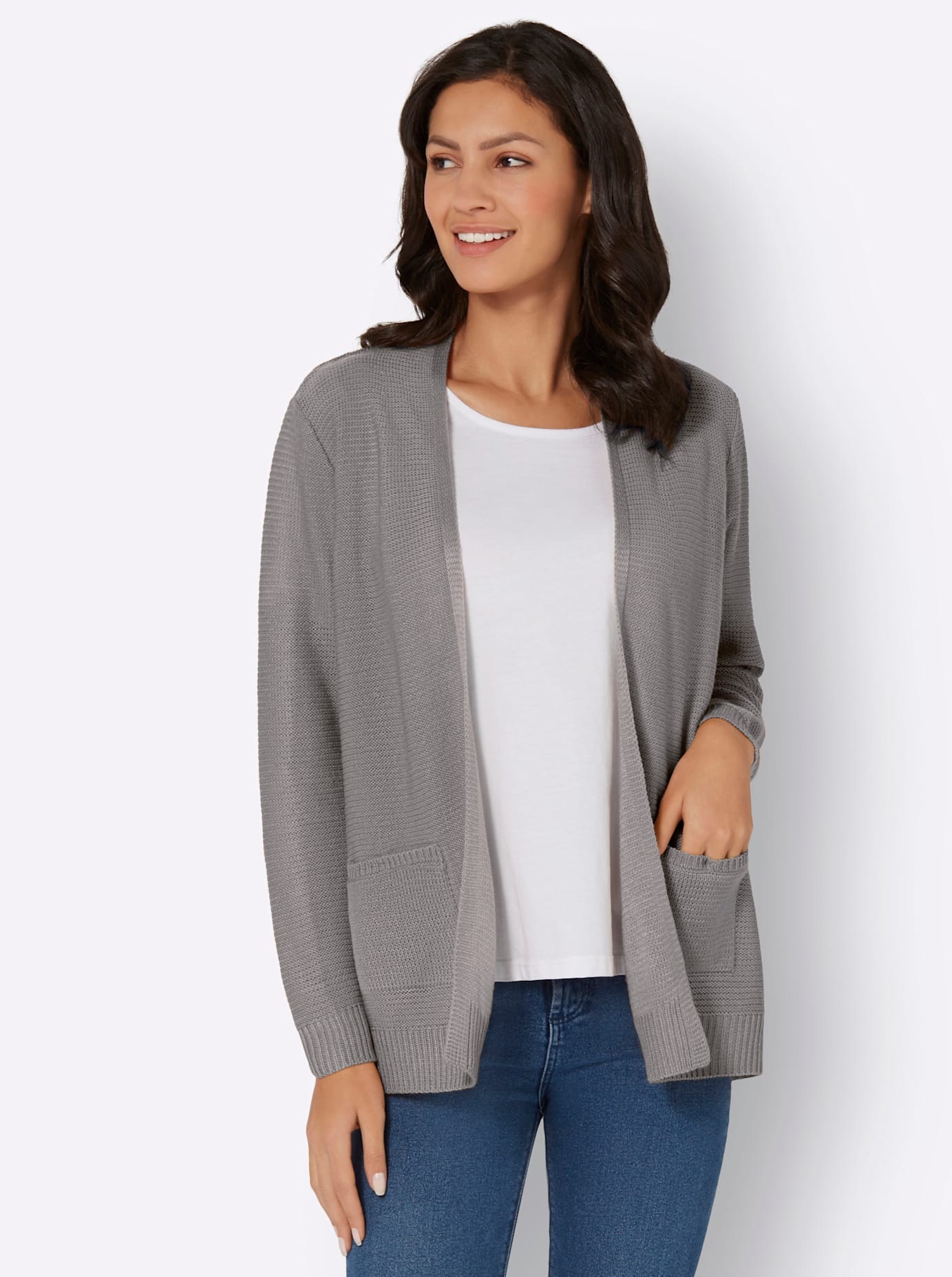 Classic Basics Strickjacke