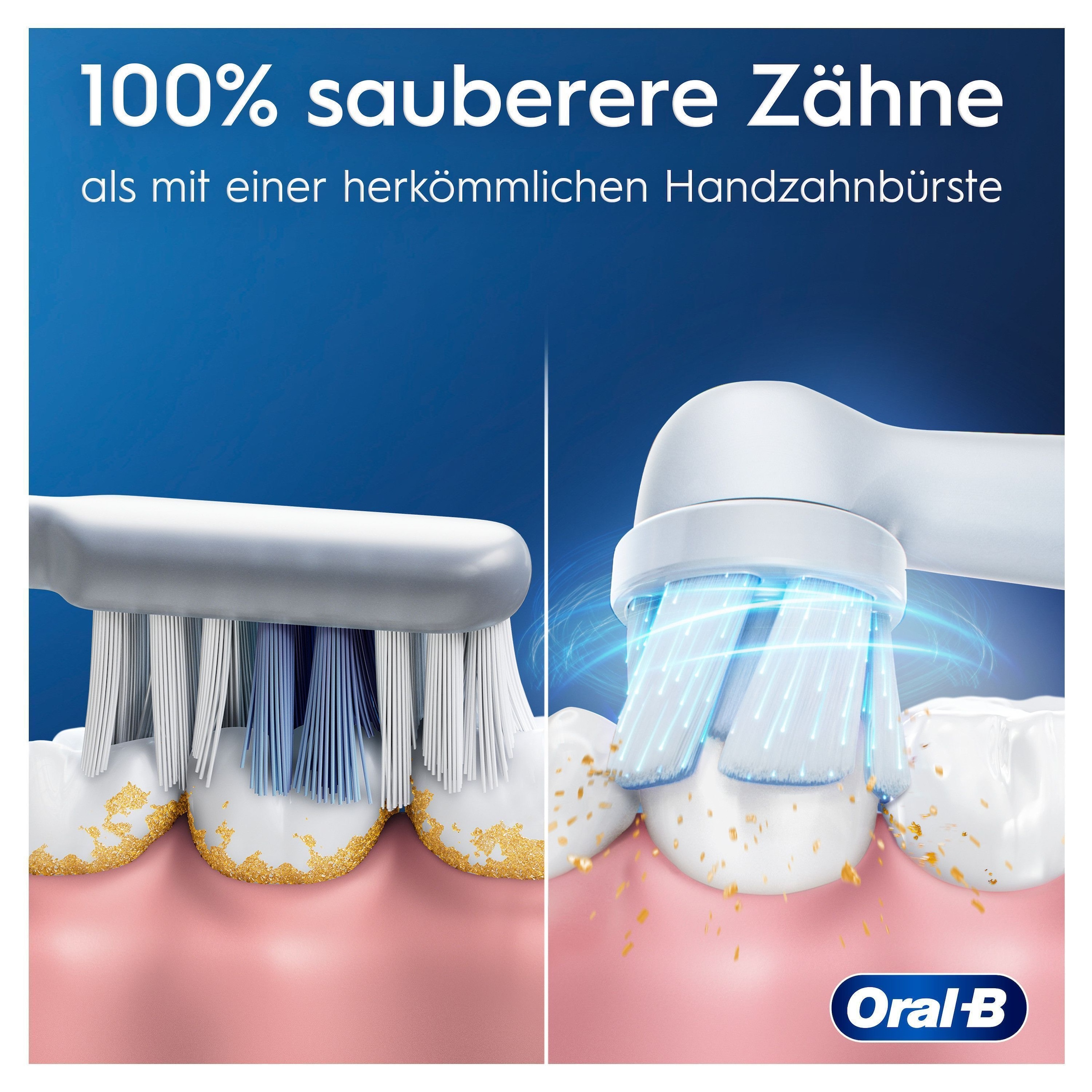 Oral-B Elektrische Zahnbürste »iO Series 2«, 1 St. Aufsteckbürsten, für die ultimative Reinigung