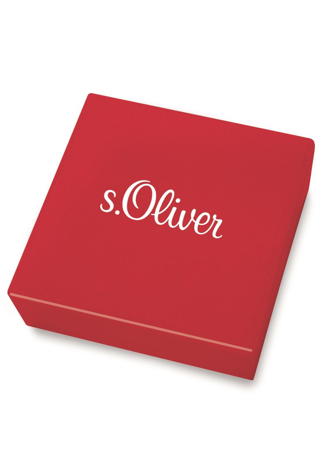 ✵ s.Oliver Junior Kette mit Anhänger »Halskette Kreuz, 2024225«, aus  Edelstahl + Leder günstig ordern | Jelmoli-Versand