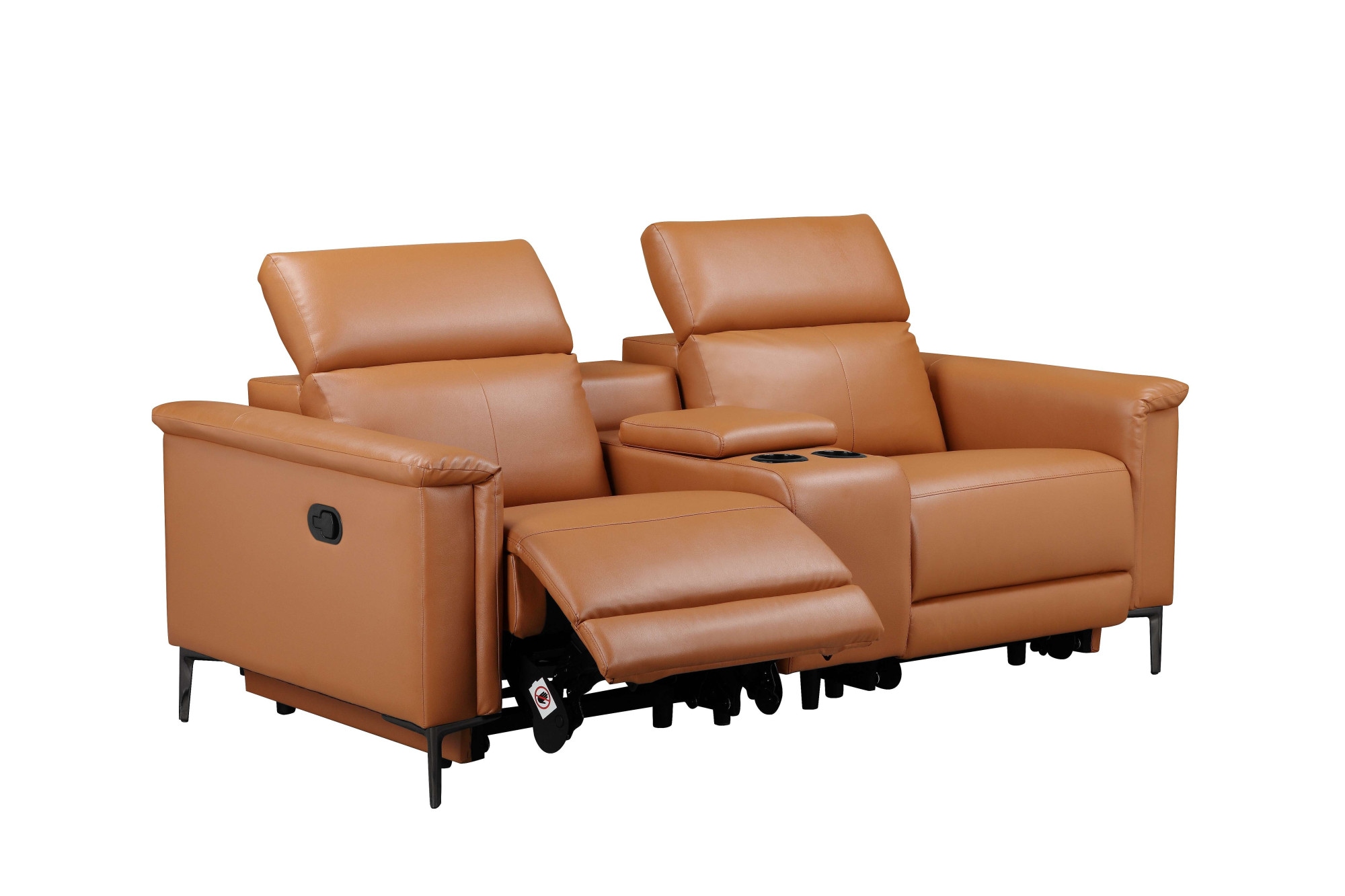 Home affaire 2-Sitzer »Lund, 2er-Kinosofa, TV-Sessel, Multimedia-Sofa, USB-A,«, m. elektrischer o. manueller Relaxfunktion, Getränkehalter u. Staufach