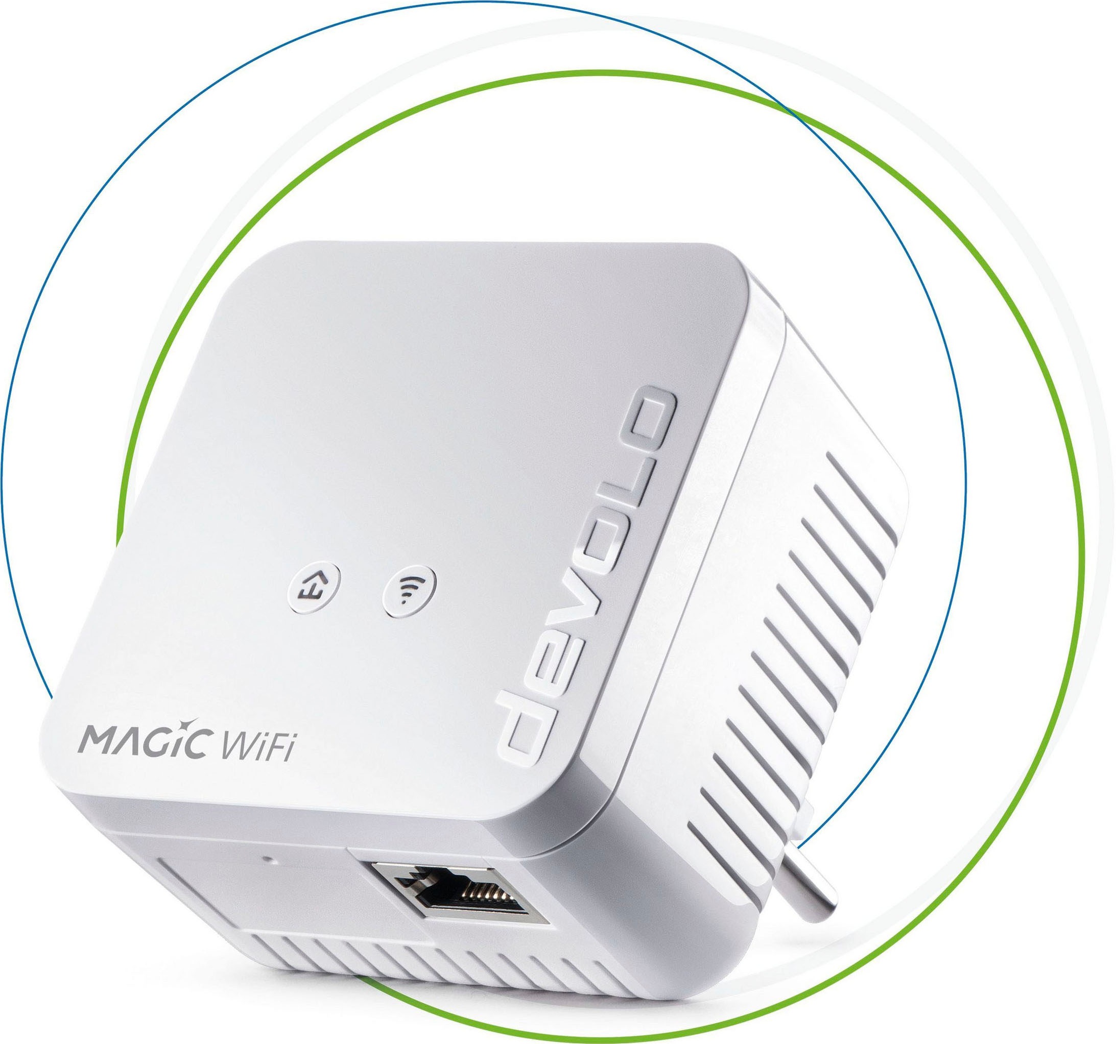 DEVOLO WLAN-Repeater »Magic 1 WiFi mini Ergänzung (1200Mbit, Powerline + WLAN, 1x LAN, Mesh)«