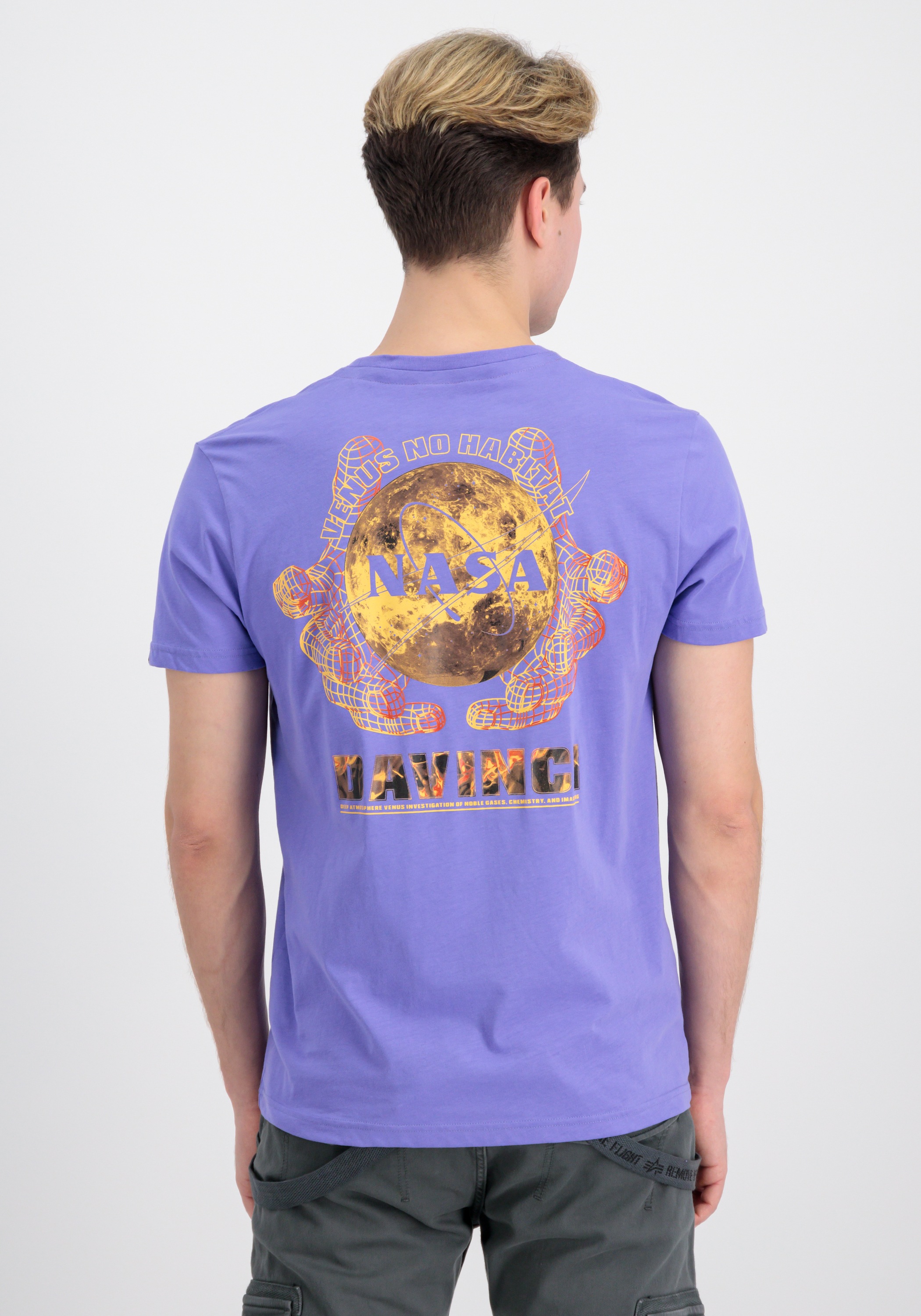 Alpha Industries T-Shirt »Alpha Industries Men - T-Shirts NASA Davinci T-Shirt«