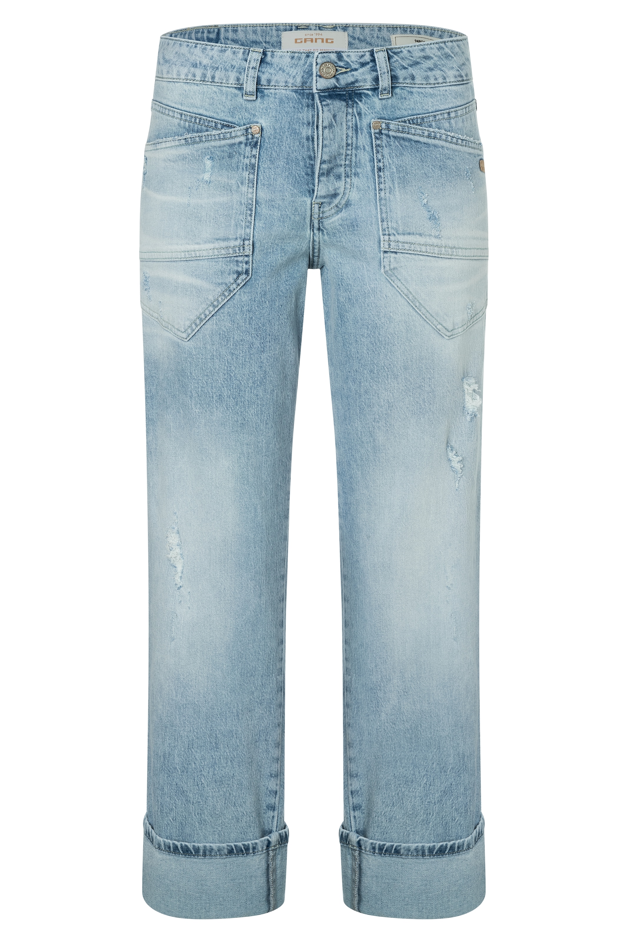 GANG Loose-fit-Jeans »94ROBERTA«, mit übergrossen aufgesetzten Taschen