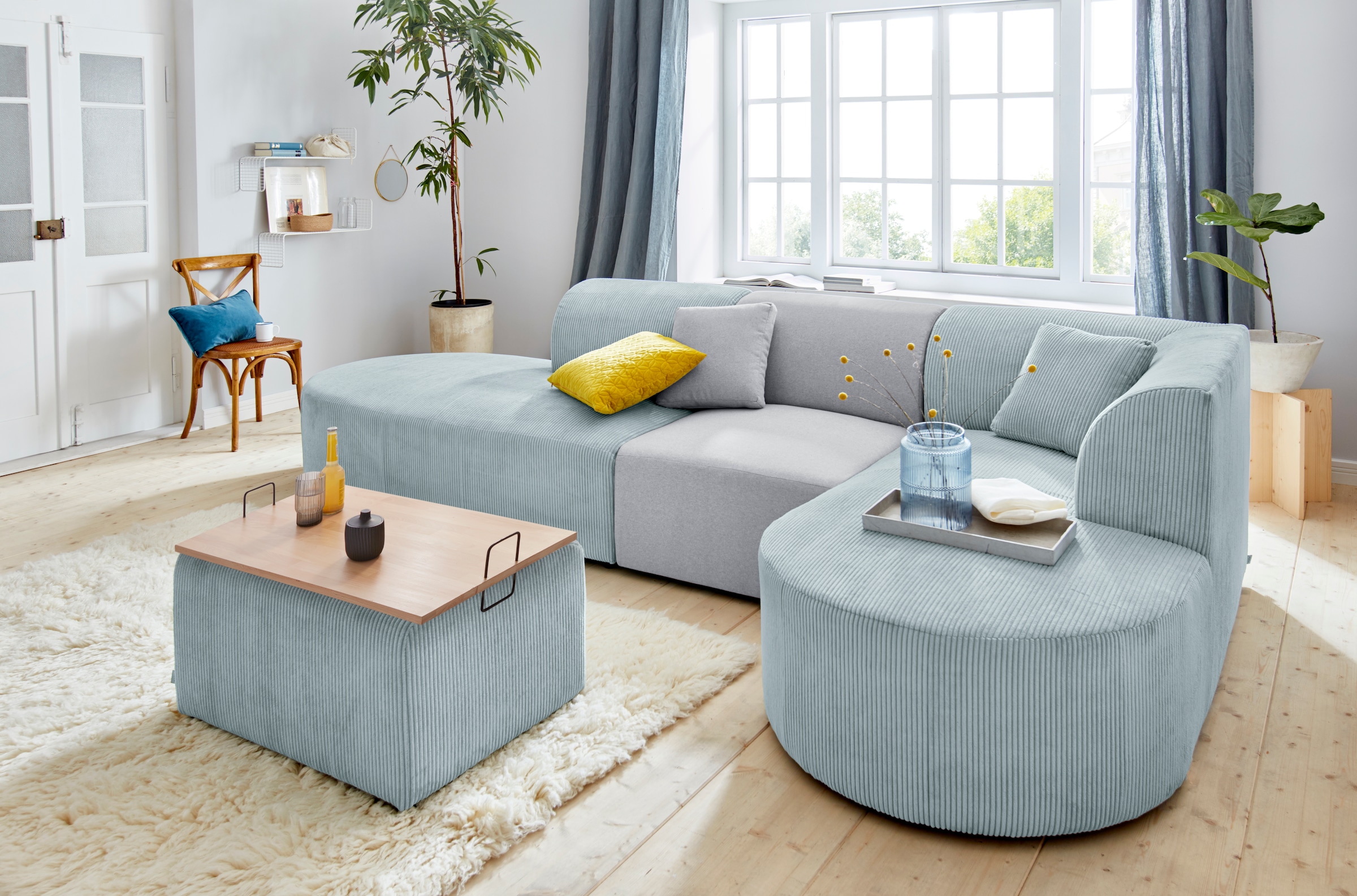 andas Sofa-Eckelement »Alesund«, als Einzelteile oder Modulteil