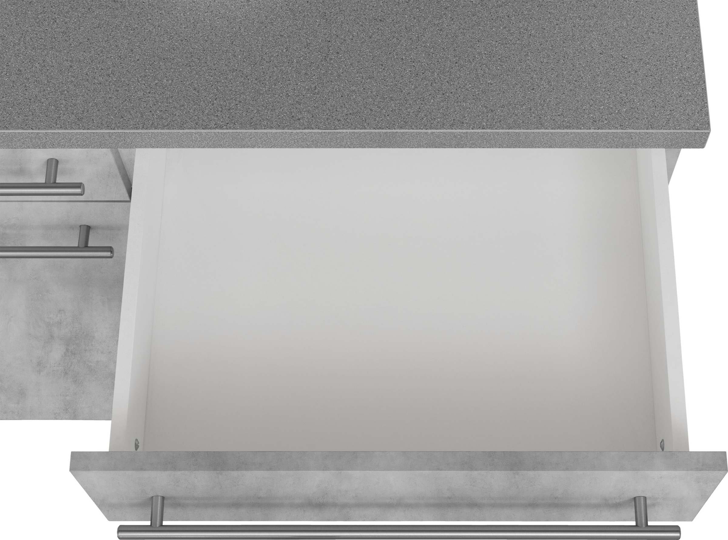 wiho Küchen Pantryküche »Chicago«, ohne E-Geräte, Breite 160 cm