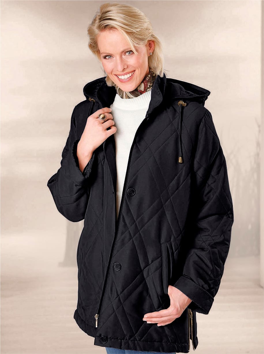 Classic Basics Outdoorjacke mit Kapuze