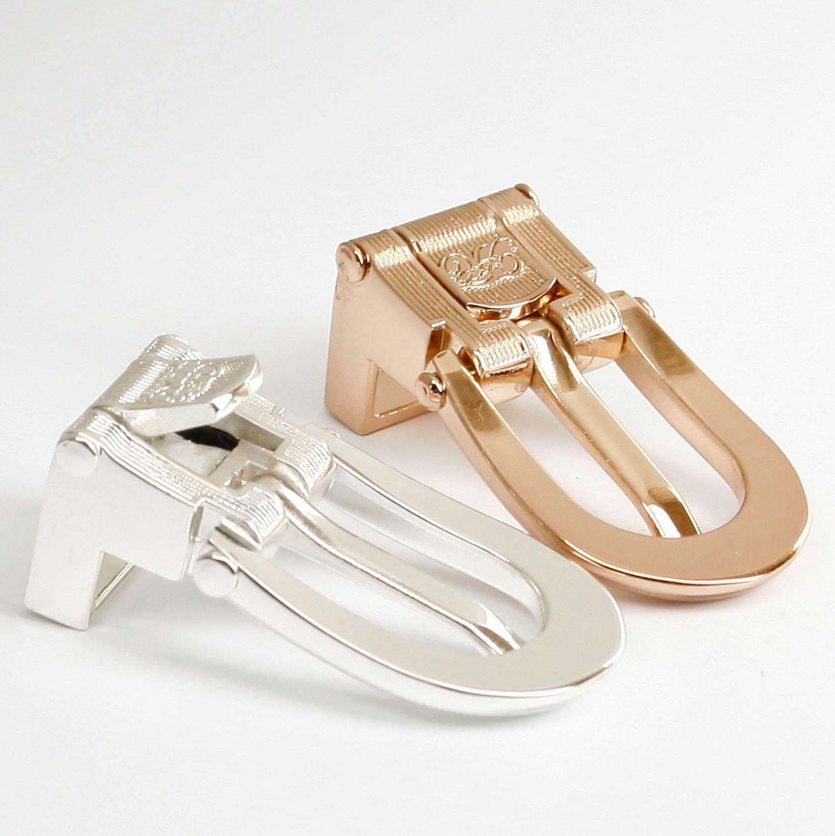 Anthoni Crown Ledergürtel, in schmaler online bei Jelmoli-Versand glänzende goldfarbene shoppen Form, Schweiz Oberfläche