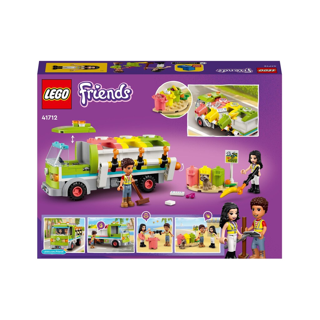 LEGO® Spielbausteine »Recycling-Auto 41712«, (259 St.)