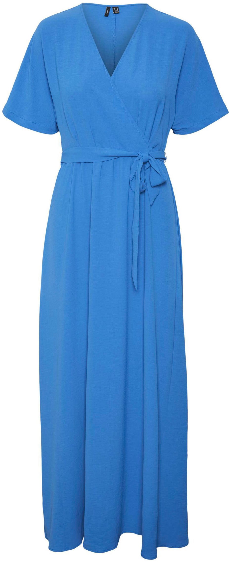 bestellen Vero online Blusenkleid ANKLE Jelmoli-Versand »VMUTA DRESS Moda | BTQ« S/S WVN V-NECK
