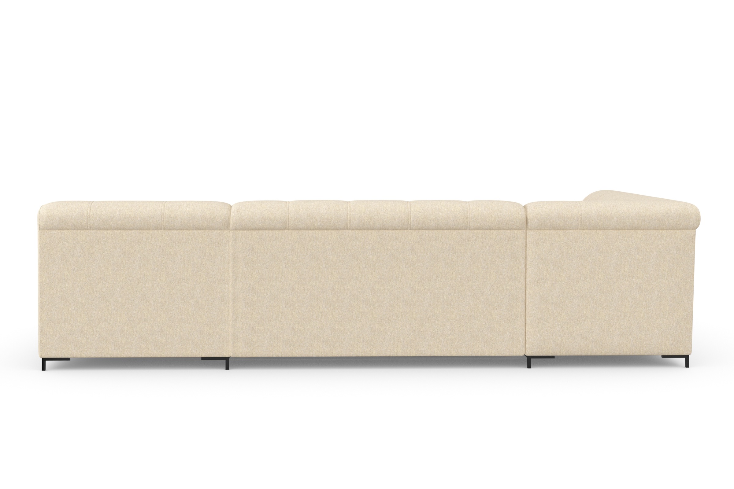 INOSIGN Wohnlandschaft »Balme, moderne Formensprache, zeitloses Design, U-Form«, Inkl. Zierkissen, wahlweise mit Bettfunktion