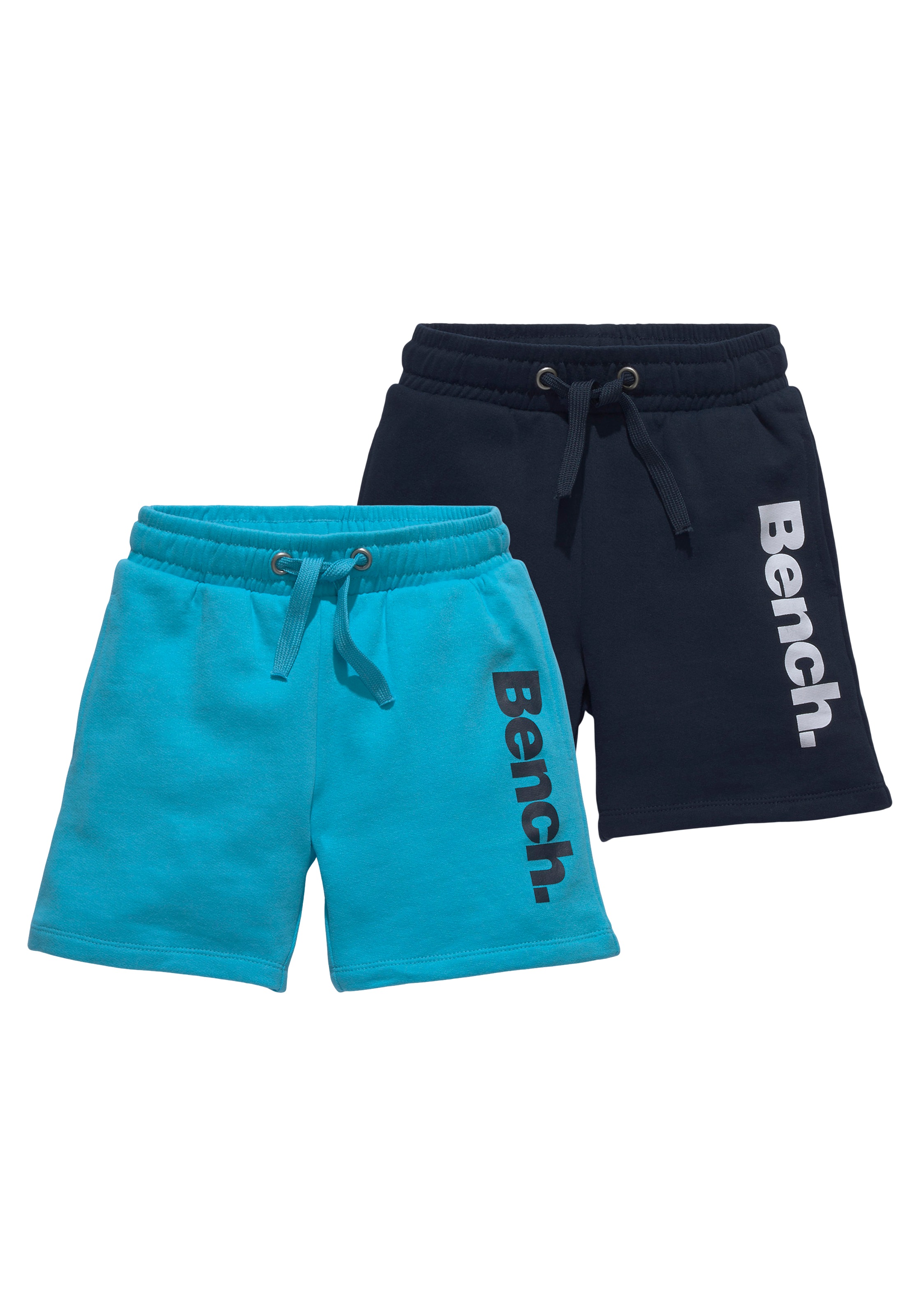 Bench. Sweatbermudas, (Packung, 2 tlg., 2er-Pack), mit Logo-Druck kaufen