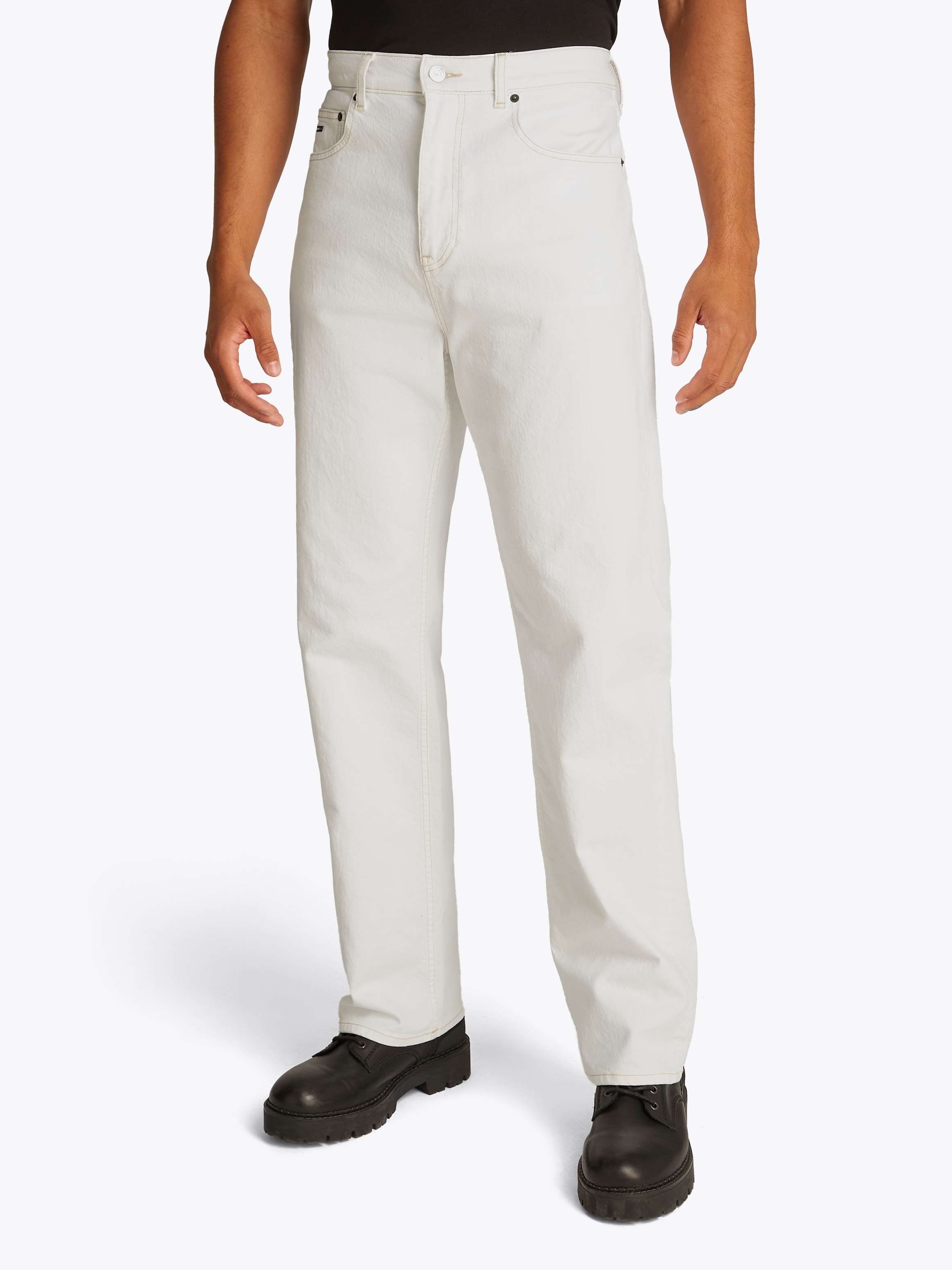 Tommy Jeans Regular-fit-Jeans »Otis Regular Straight«, Mit Gürtelschlaufen