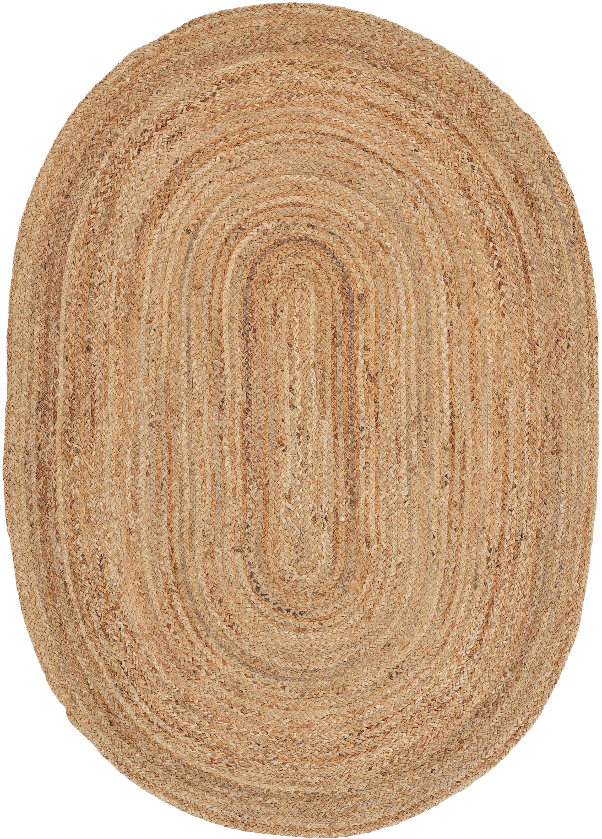 carpetfine Teppich »Juteteppich Nele«, rund, 6 mm Höhe, geflochtener Wendeteppich aus... kaufen