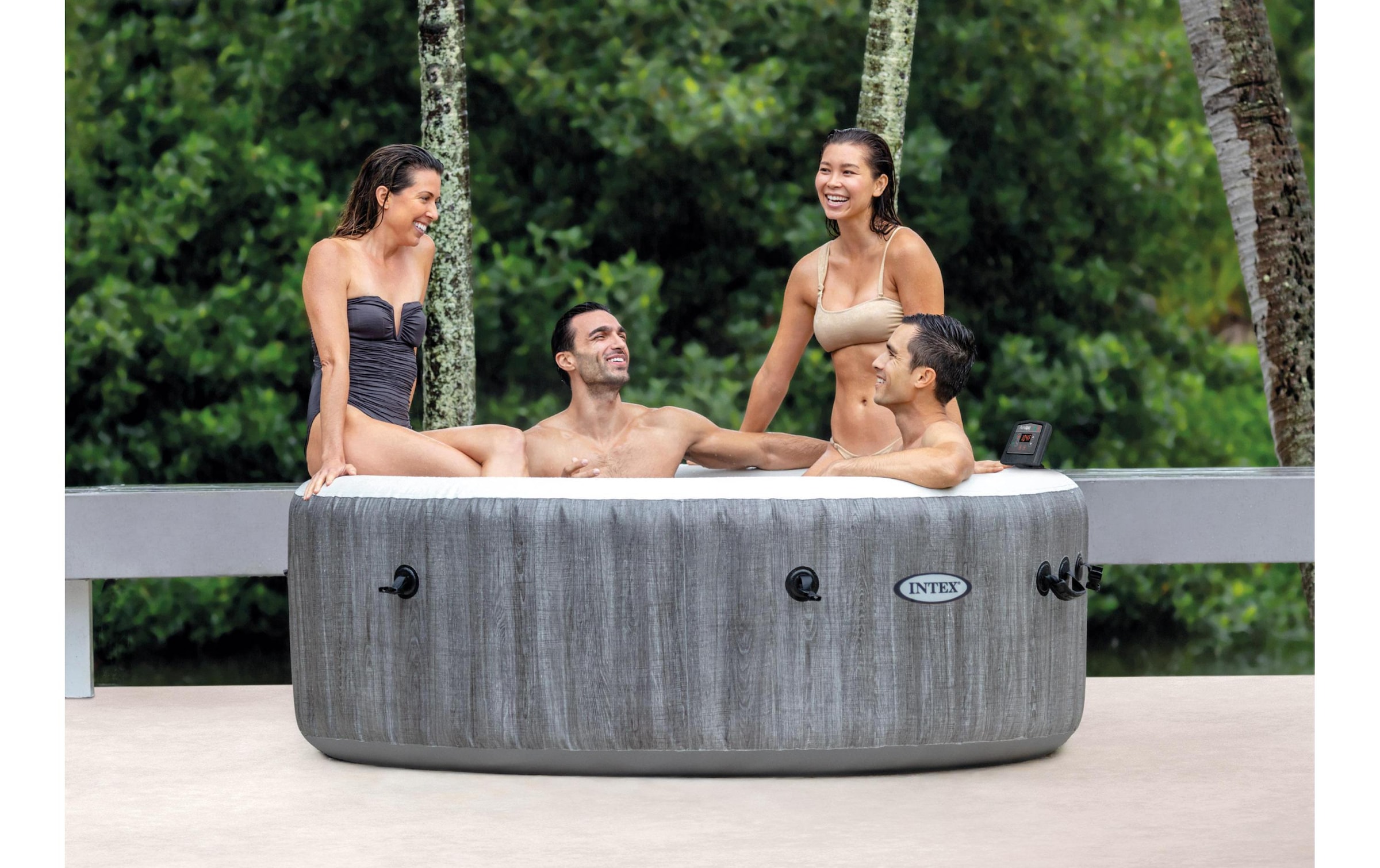 Intex Pool »Whirlpool Purespa Bubble Massage Ø 196«