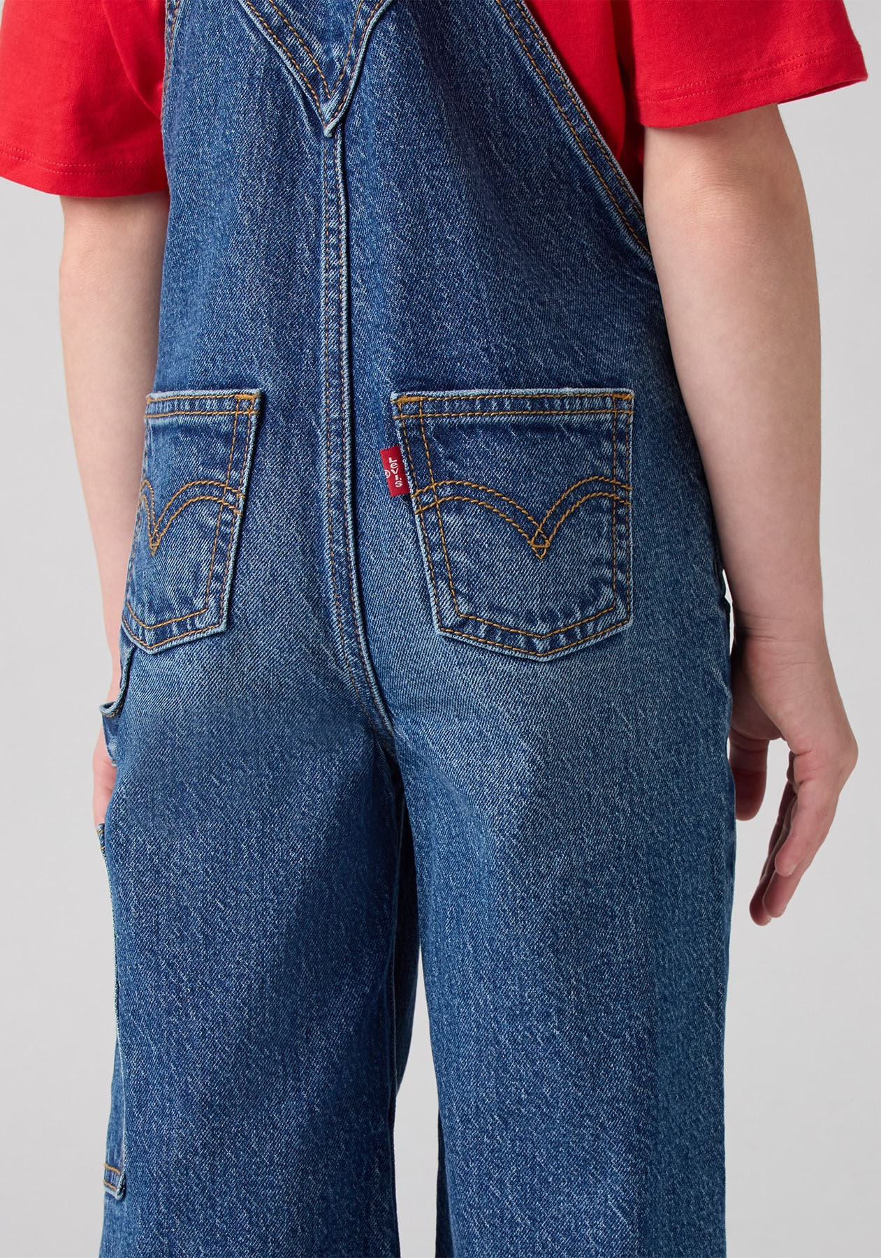 Levi's® Kids Jeanslatzhose »LVG BAGGY OVERALL«, for GIRLS