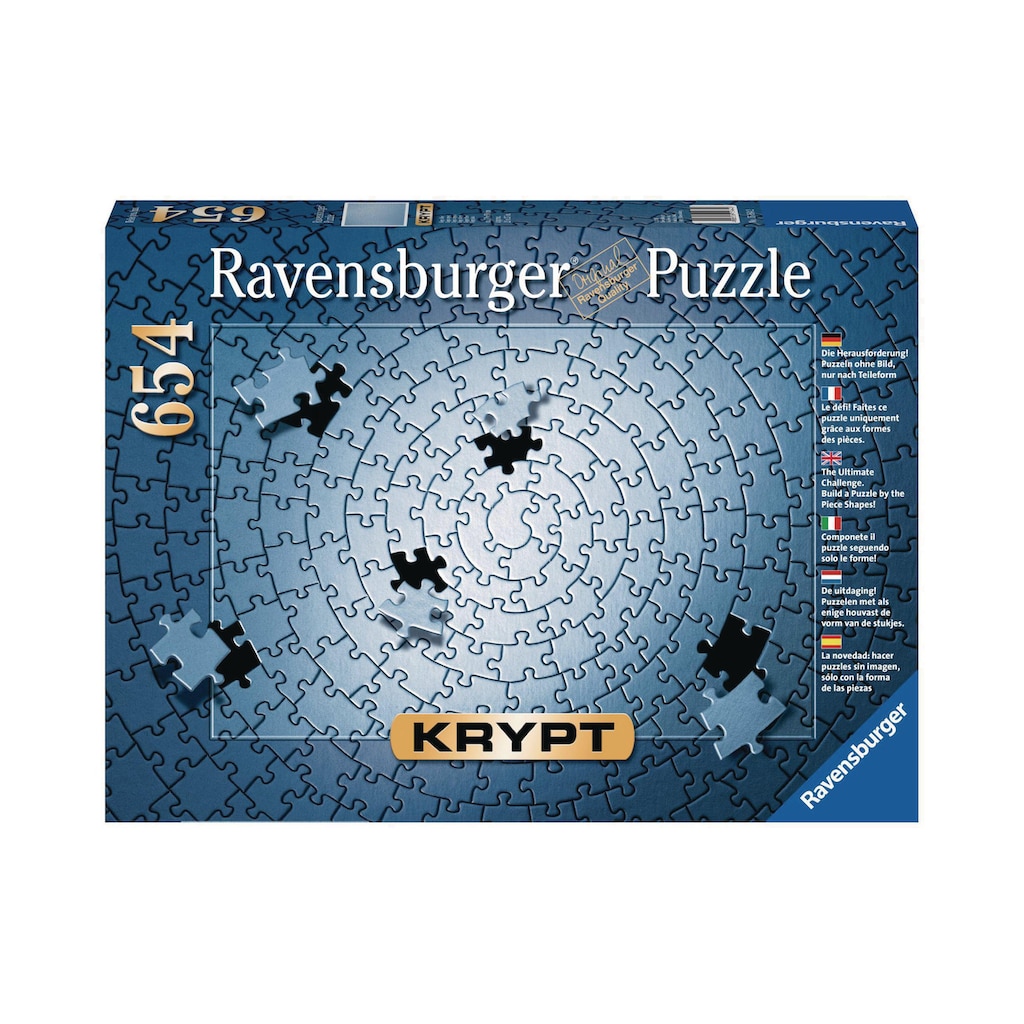 Ravensburger Puzzle »Krypt Silberfarben«