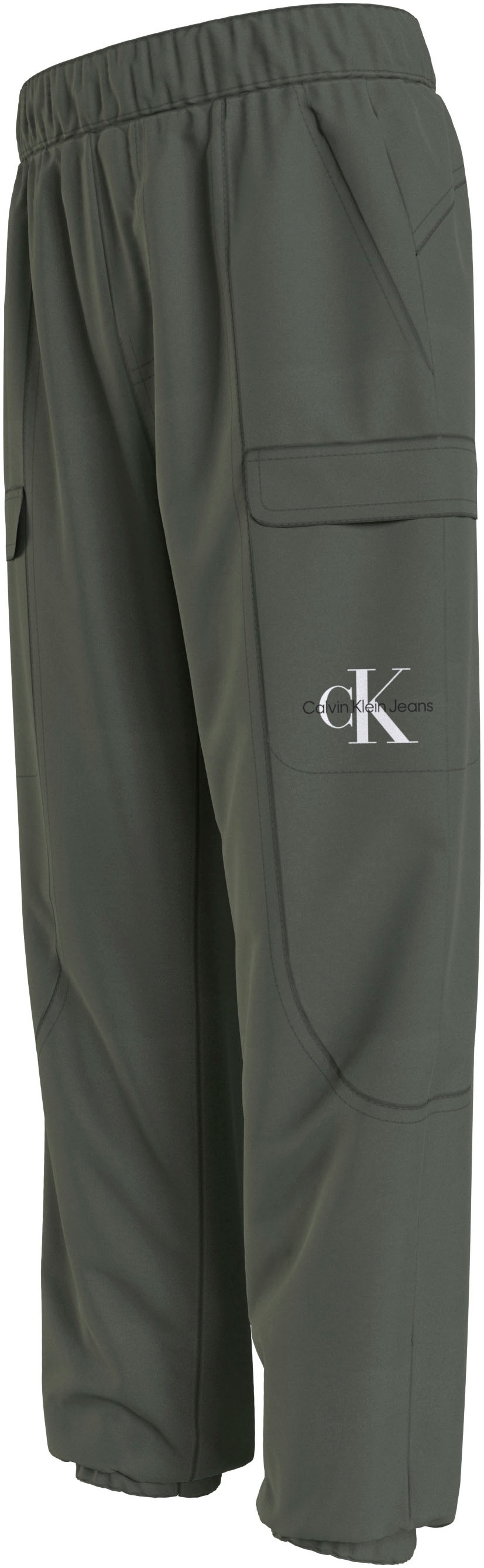 ✵ Calvin Logoprägung | mit PANTS«, bestellen Klein günstig CARGO Jelmoli-Versand Cargohose »SATEEN Jeans