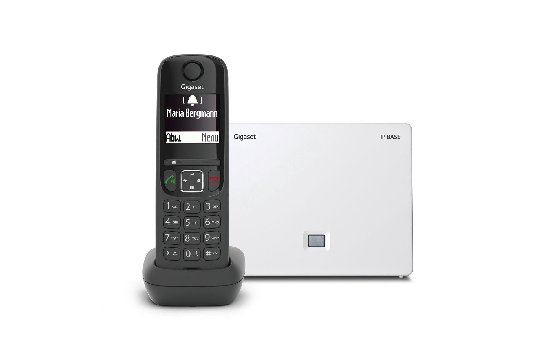 Gigaset Schnurloses DECT-Telefon »AS690A IP BASE«