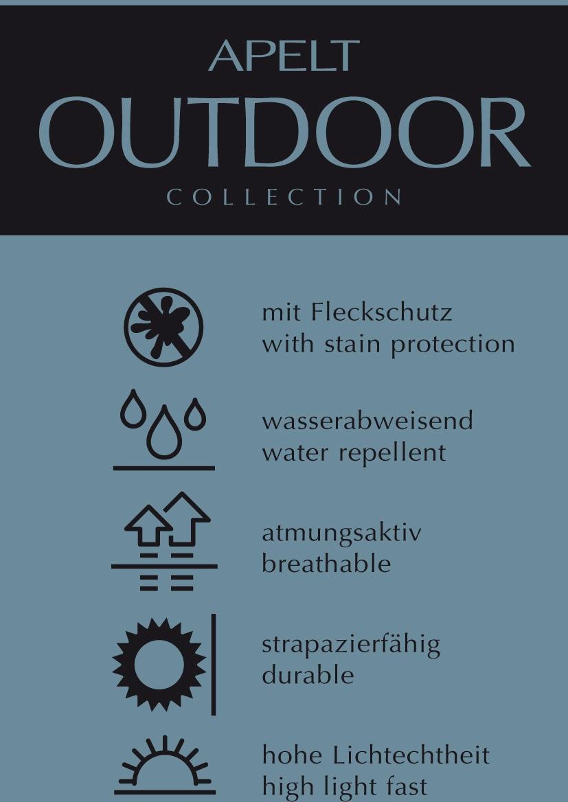 APELT Tischläufer "3961 Outdoor, Sommerdeko, Sommer" Jacquardgewebe