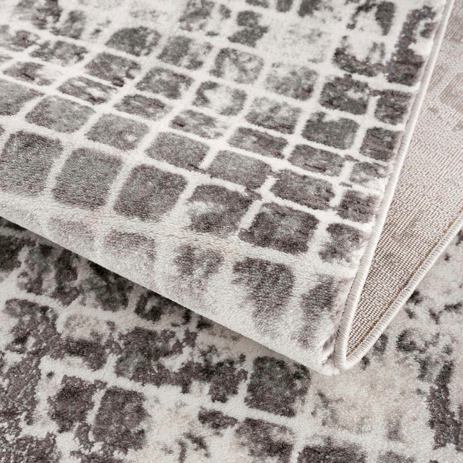 Carpet City Teppich »Noa 9328«, rund, 11 mm Höhe, Kurzflor, Modern, Weicher For, Pflegeleicht