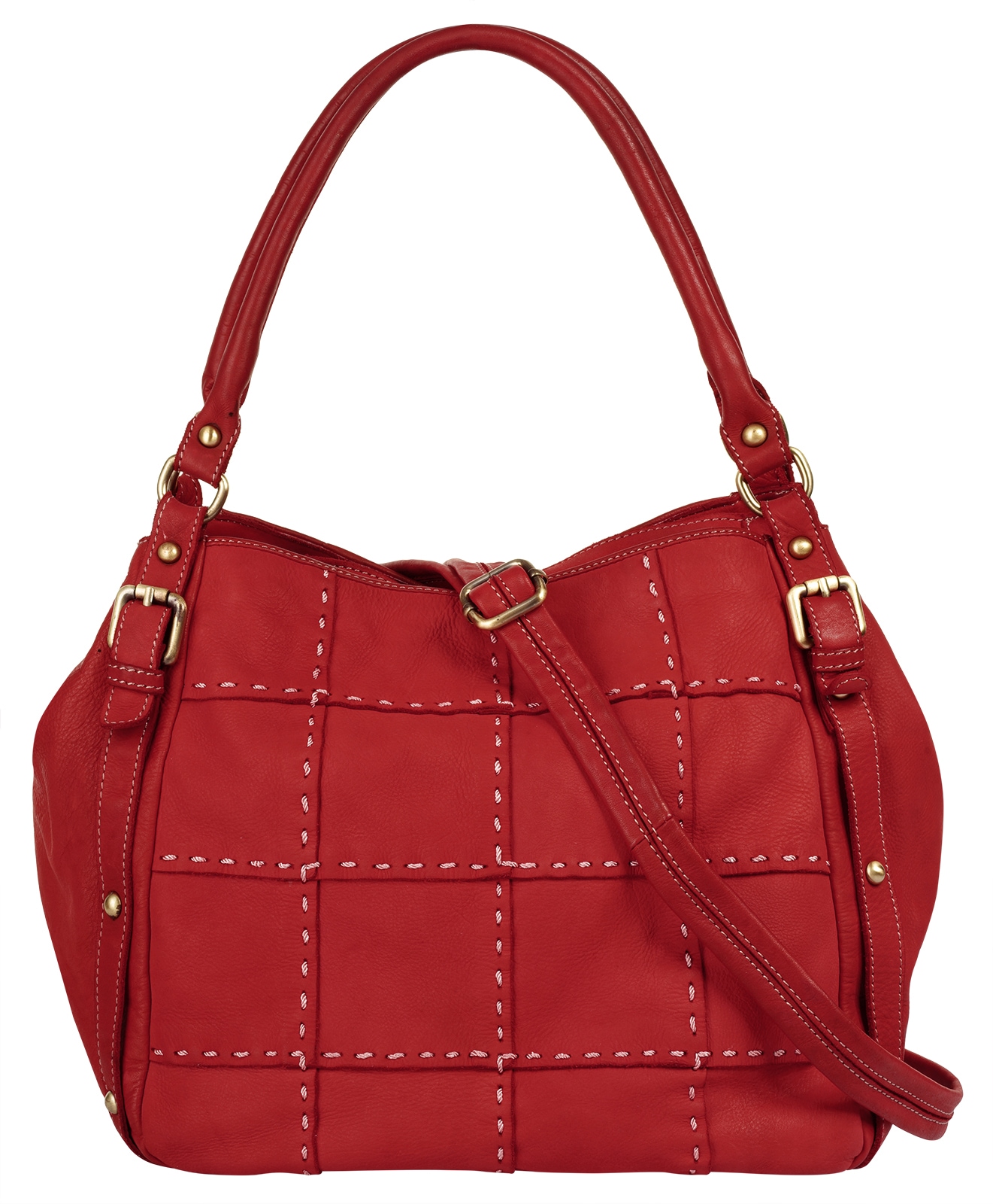Samantha Look Shopper echt Leder, Made in Italy