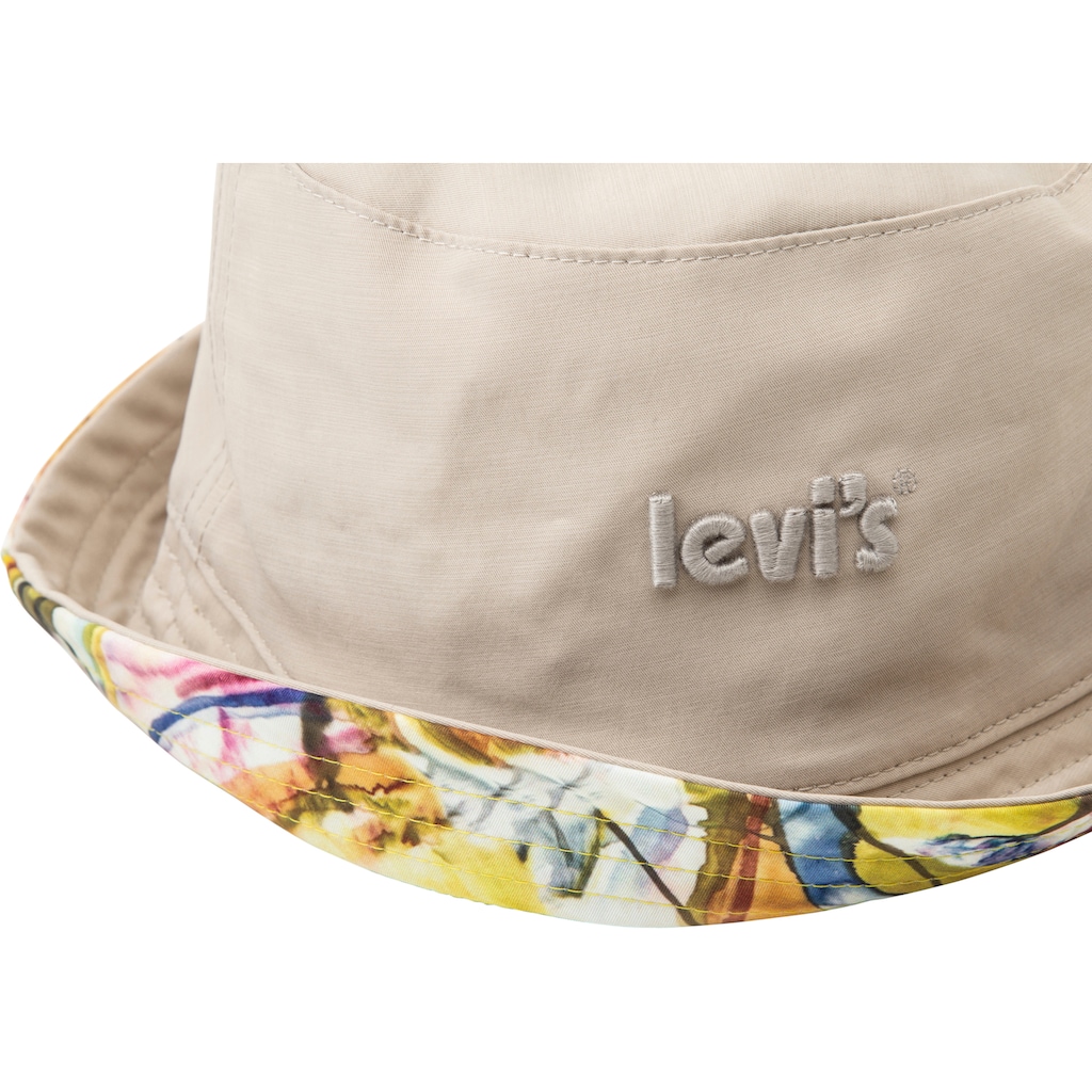 Levi's® Fischerhut »LV Hut REVERSIBLE BUCKET«, Wendbar - von beiden Seiten zu tragen