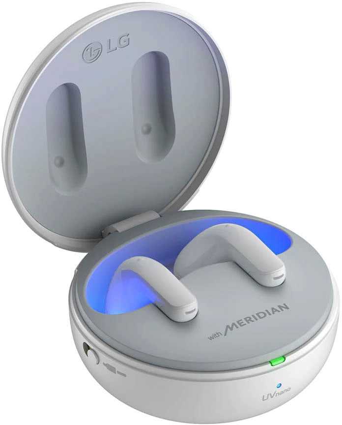 LG In-Ear-Kopfhörer »TONE-DT90Q«, Bluetooth, Active Noise Cancelling (ANC)-UV-Reinigung-Sprachsteuerung