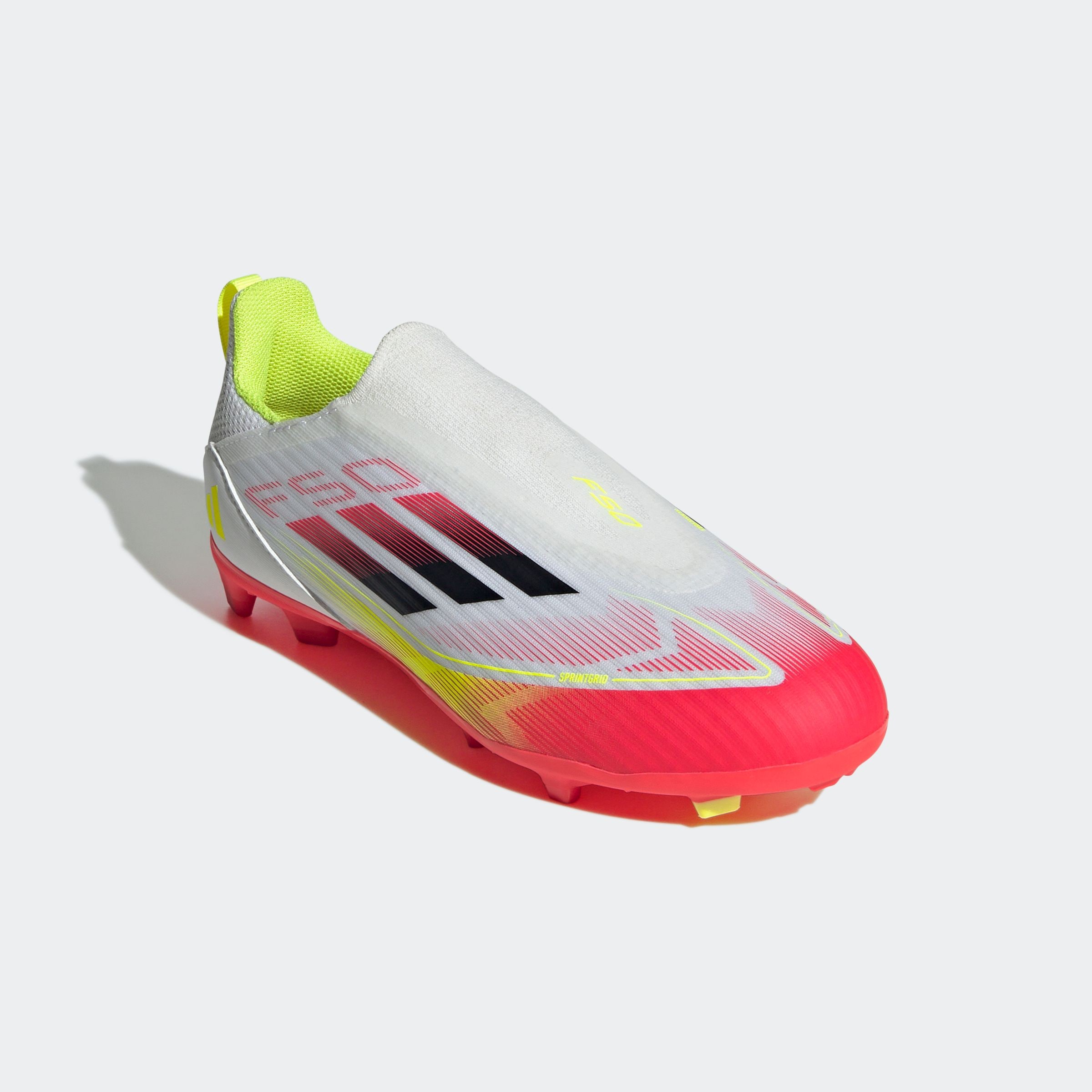 adidas Performance Fussballschuh »F50 LEAGUE LACELESS KIDS FG/MG«, für Rasenplätze