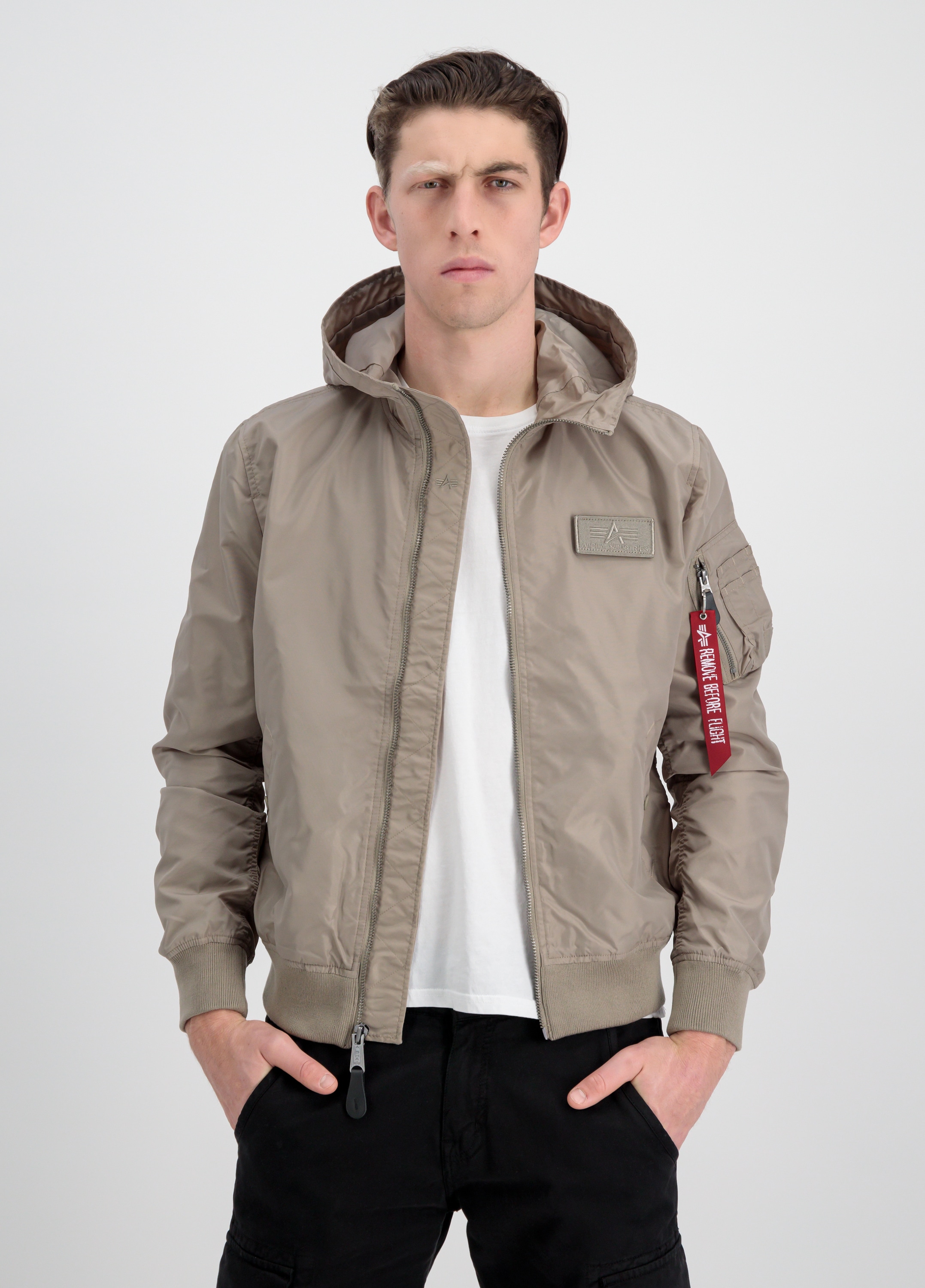 Alpha Industries Bomberjacke »Alpha Industries Men - Bomber Jackets MA-1 LW Hooded«