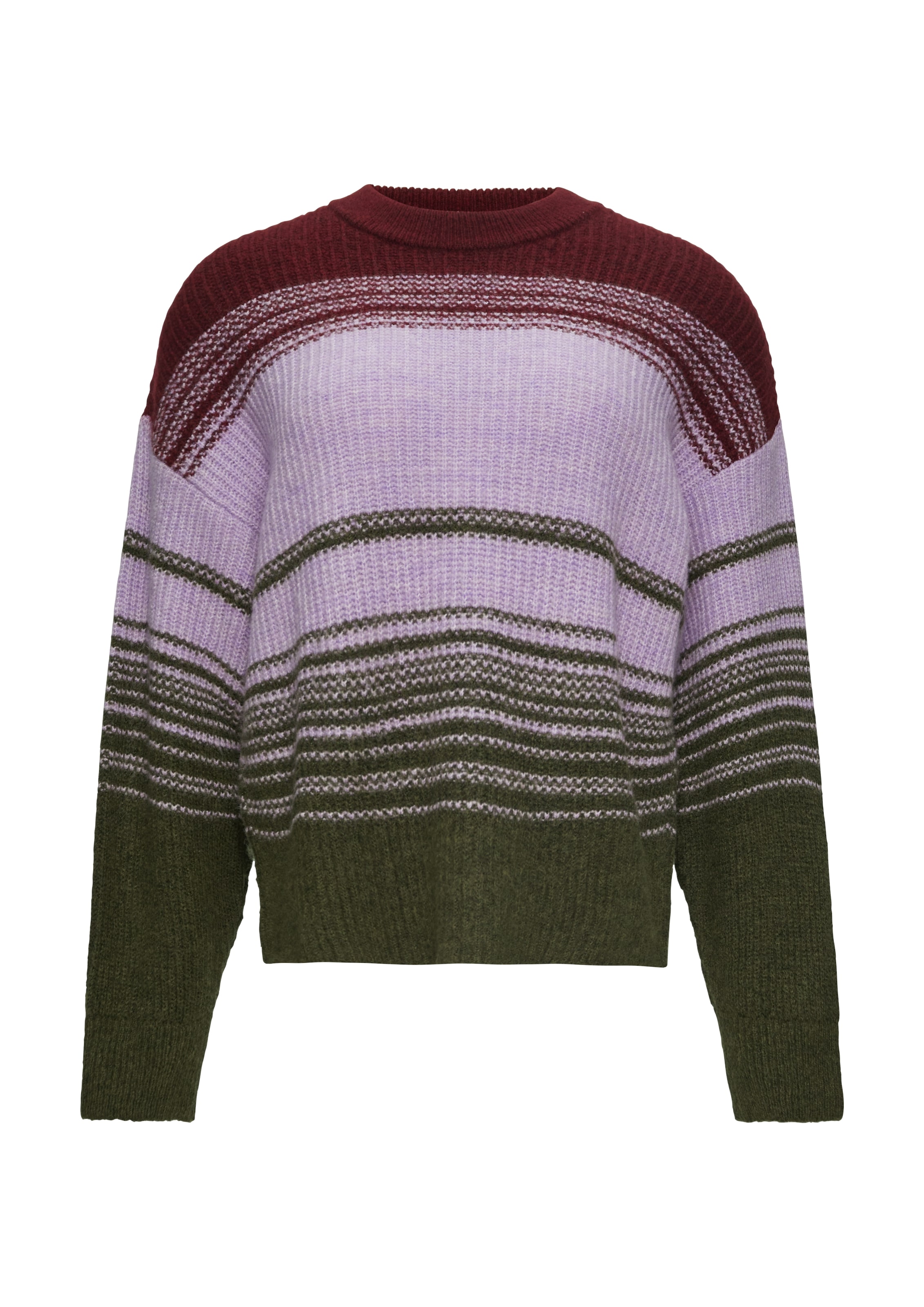 s.Oliver Strickpullover, mit Intarsien Muster