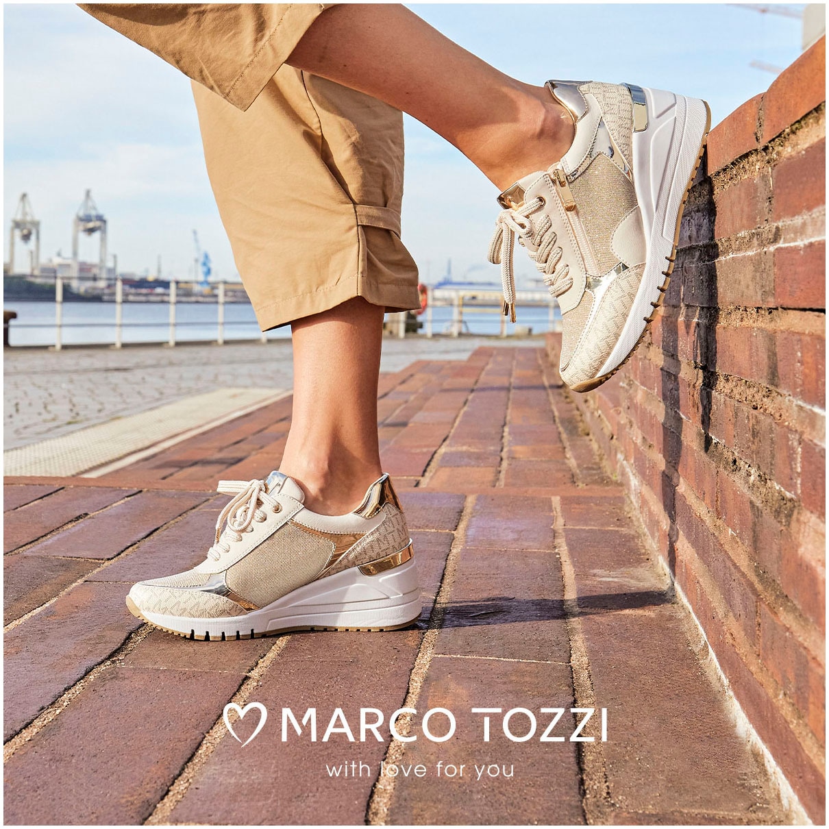 Marco Tozzi sneakers Halbschuh sale