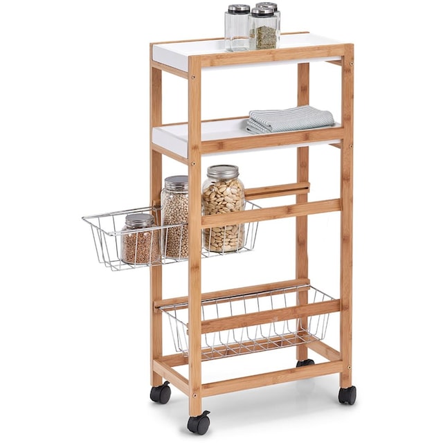 ❤ Zeller Present Küchenwagen »Bamboo«, mit vier Ablagemöglichkeiten  entdecken im Jelmoli-Online Shop