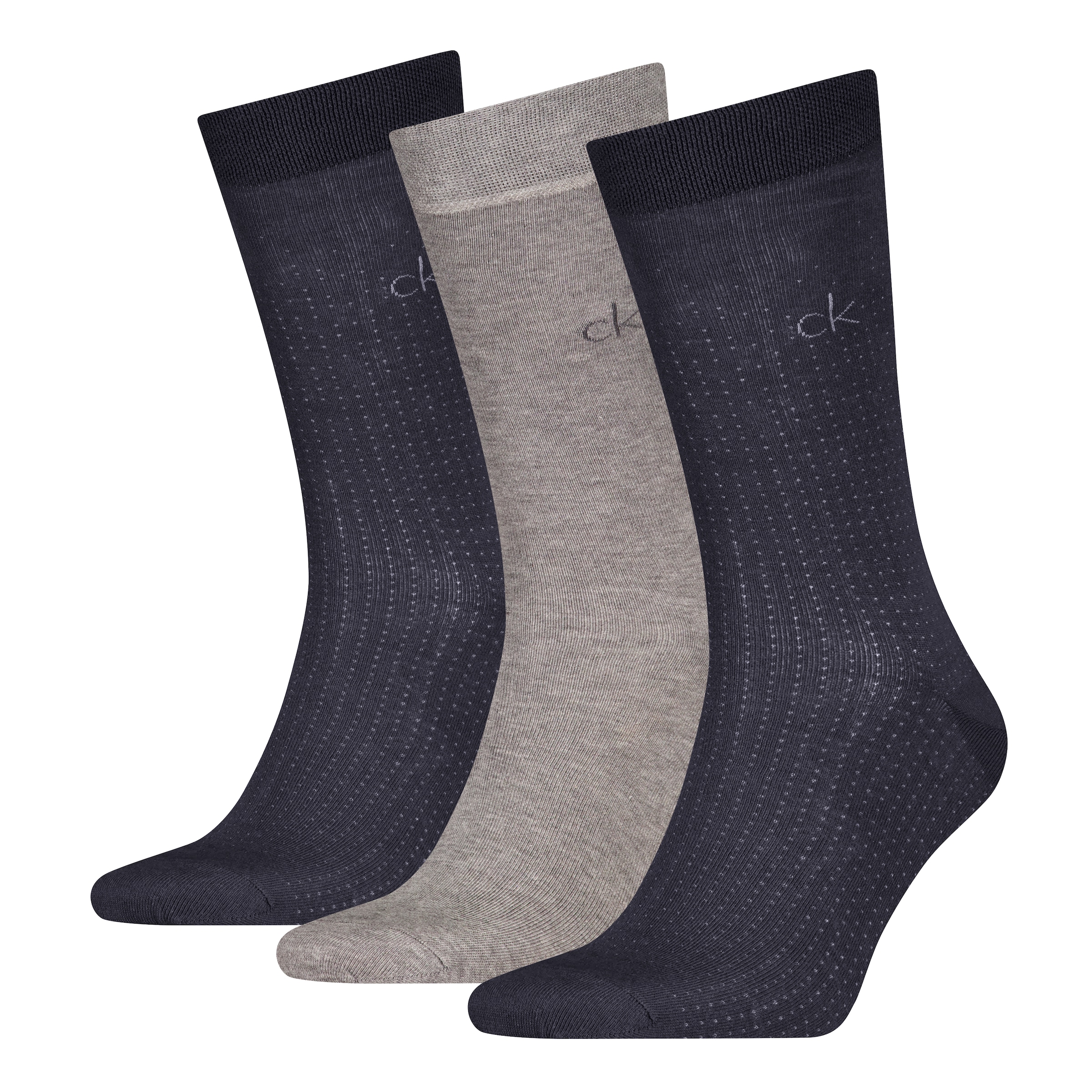 Calvin Klein Socken »CK MEN SOCK 3P GIFTBOX DROPNEEDLE GRID« 3er Pack