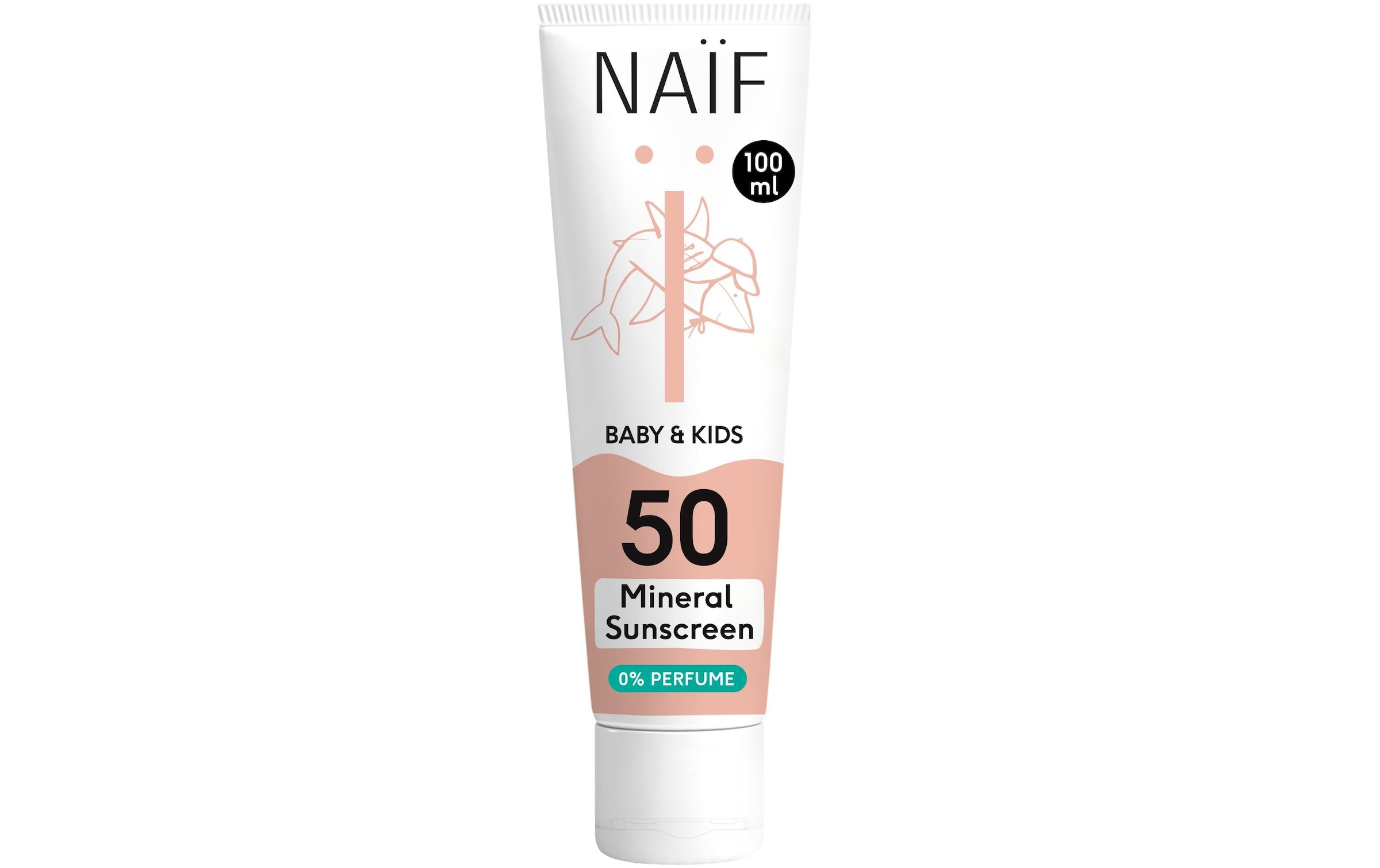  Sonnenschutzcreme »NAÏF Mineral SPF50 für Baby & Kind 100 ml«