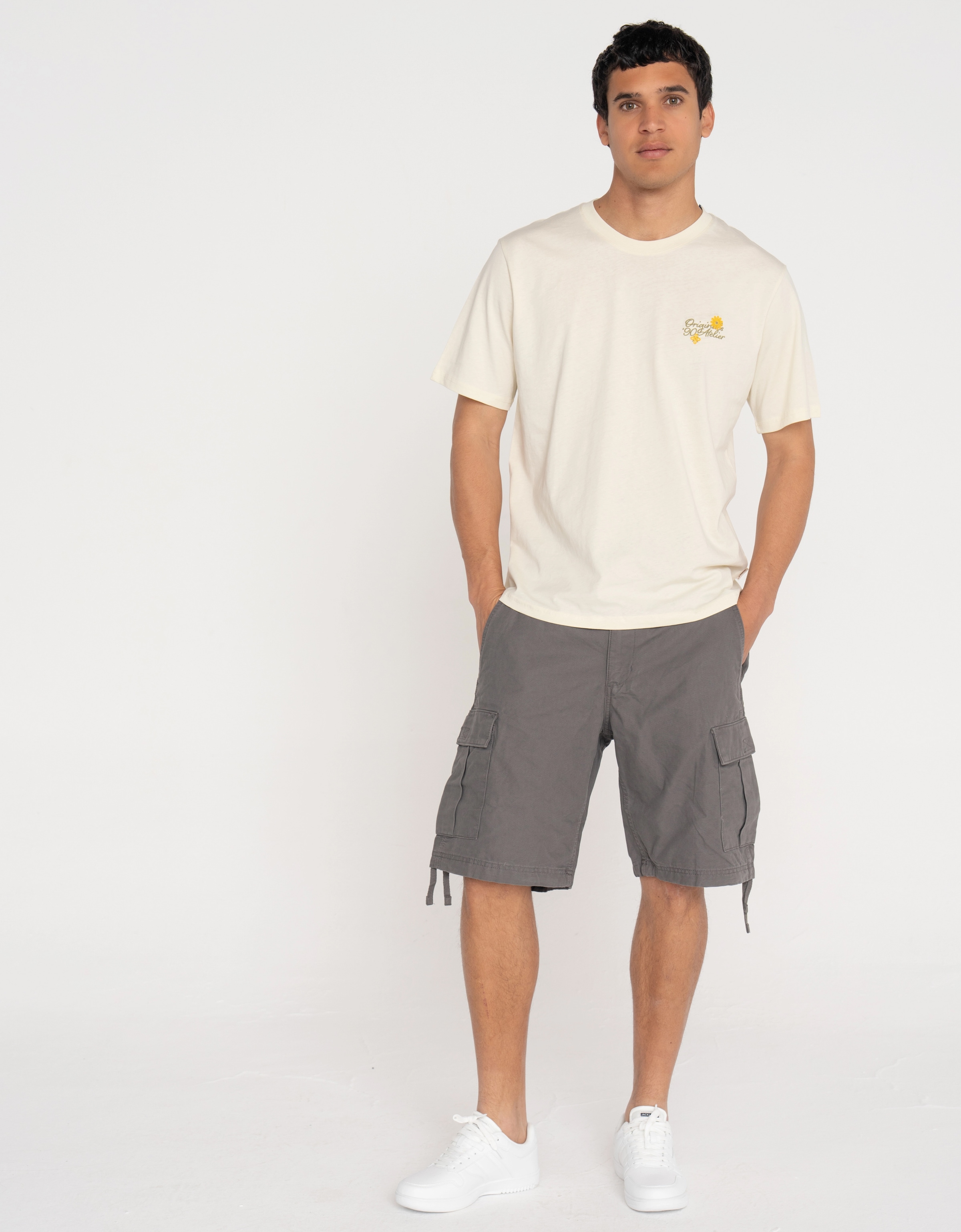 Jack & Jones Cargoshorts »JPSTCOLE BARKLEY JJCARGO SHORTS SN«, mit Cargo Taschen