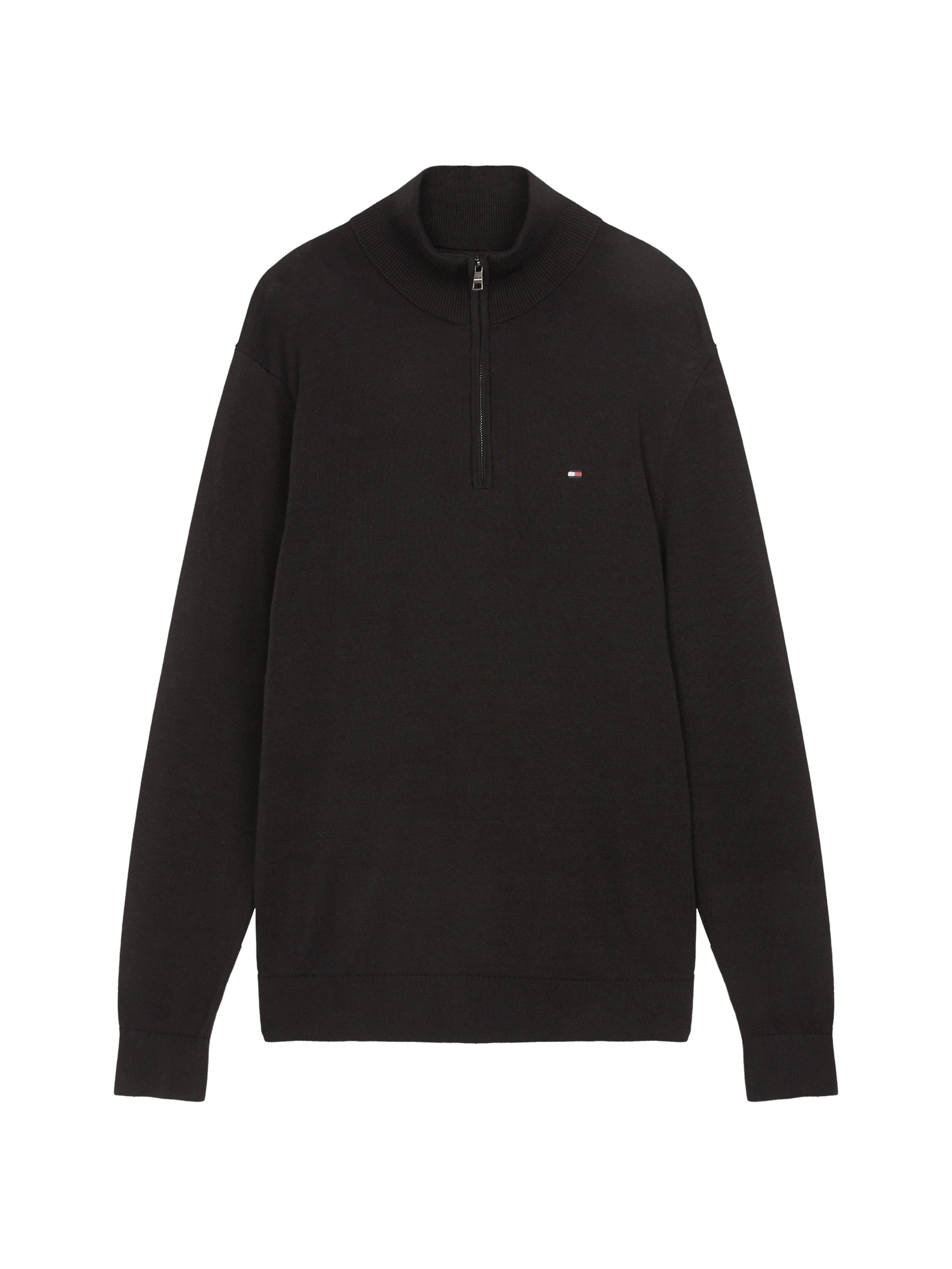 Tommy Hilfiger Troyer »ESSENTIAL COTTON ZIP MOCK«
