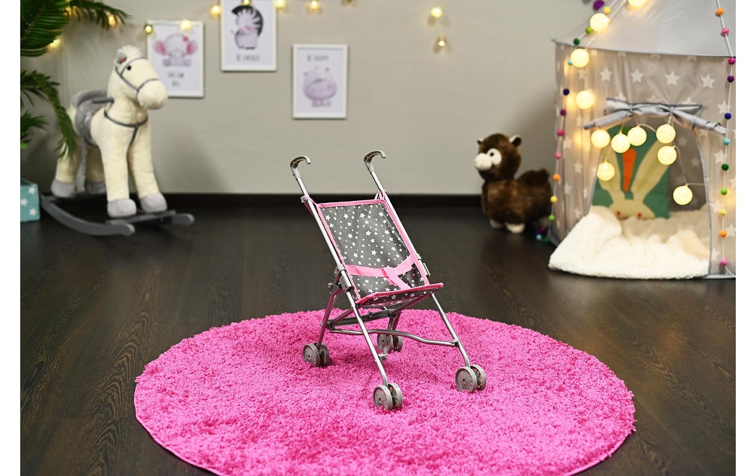 Knorrtoys® Puppenbuggy »Puppenbuggy Sim - star grey«