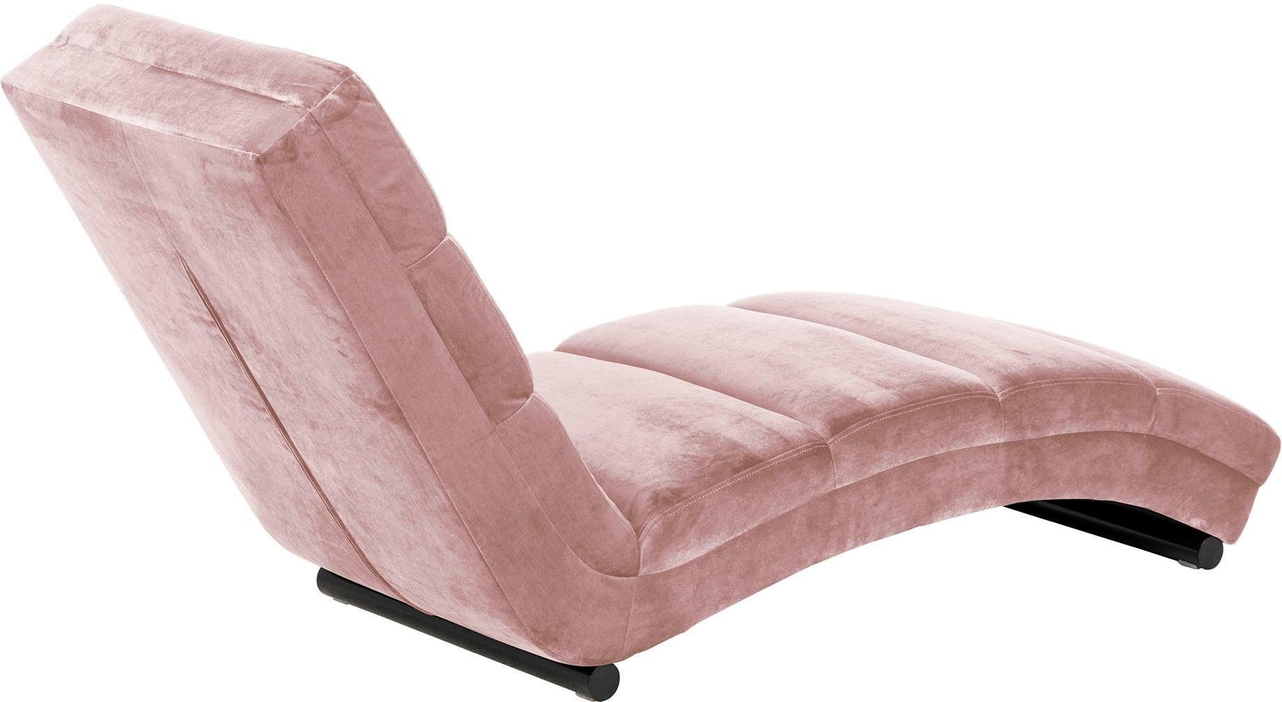 SalesFever Relaxsessel »Komfortable Loungeliege«, Stilvolles Design mit eleganter Quersteppung