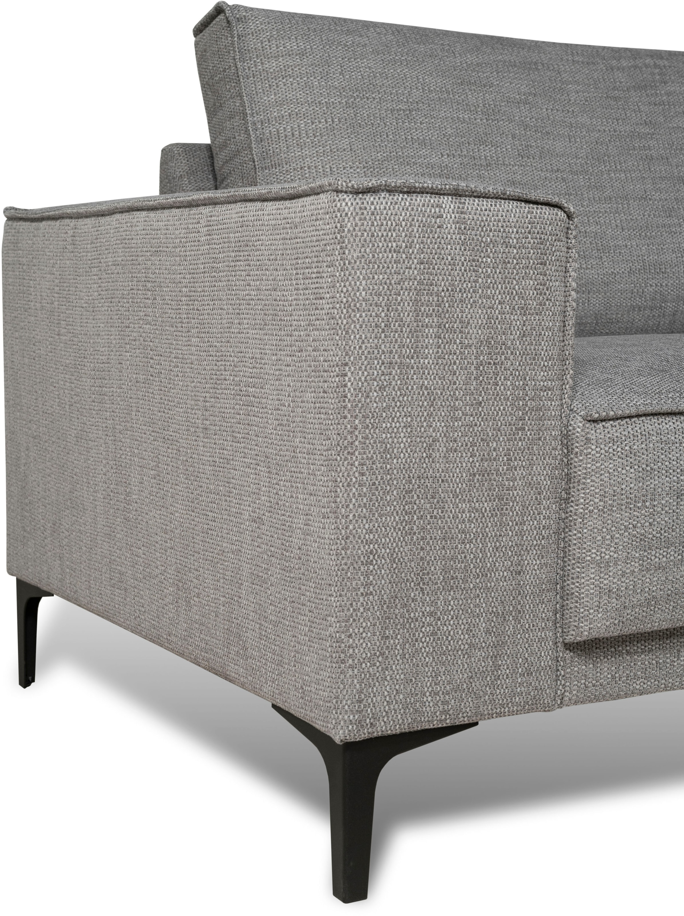 Places of Style Ecksofa »Oland«, 280 cm, im zeitlosem Design und hochwertiger Verabeitung