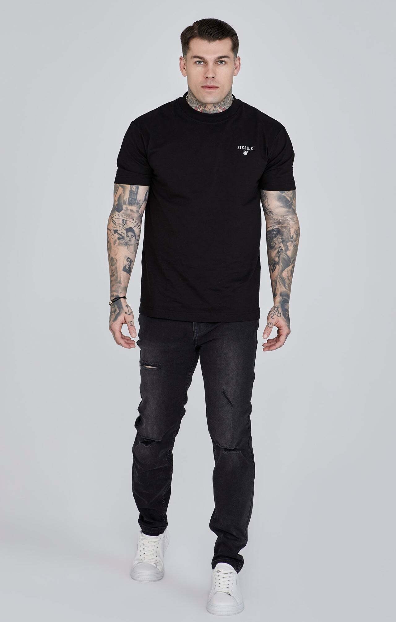 Siksilk Slim-fit-Jeans »Siksilk Jeans Distressed Slim Fit Jeans«
