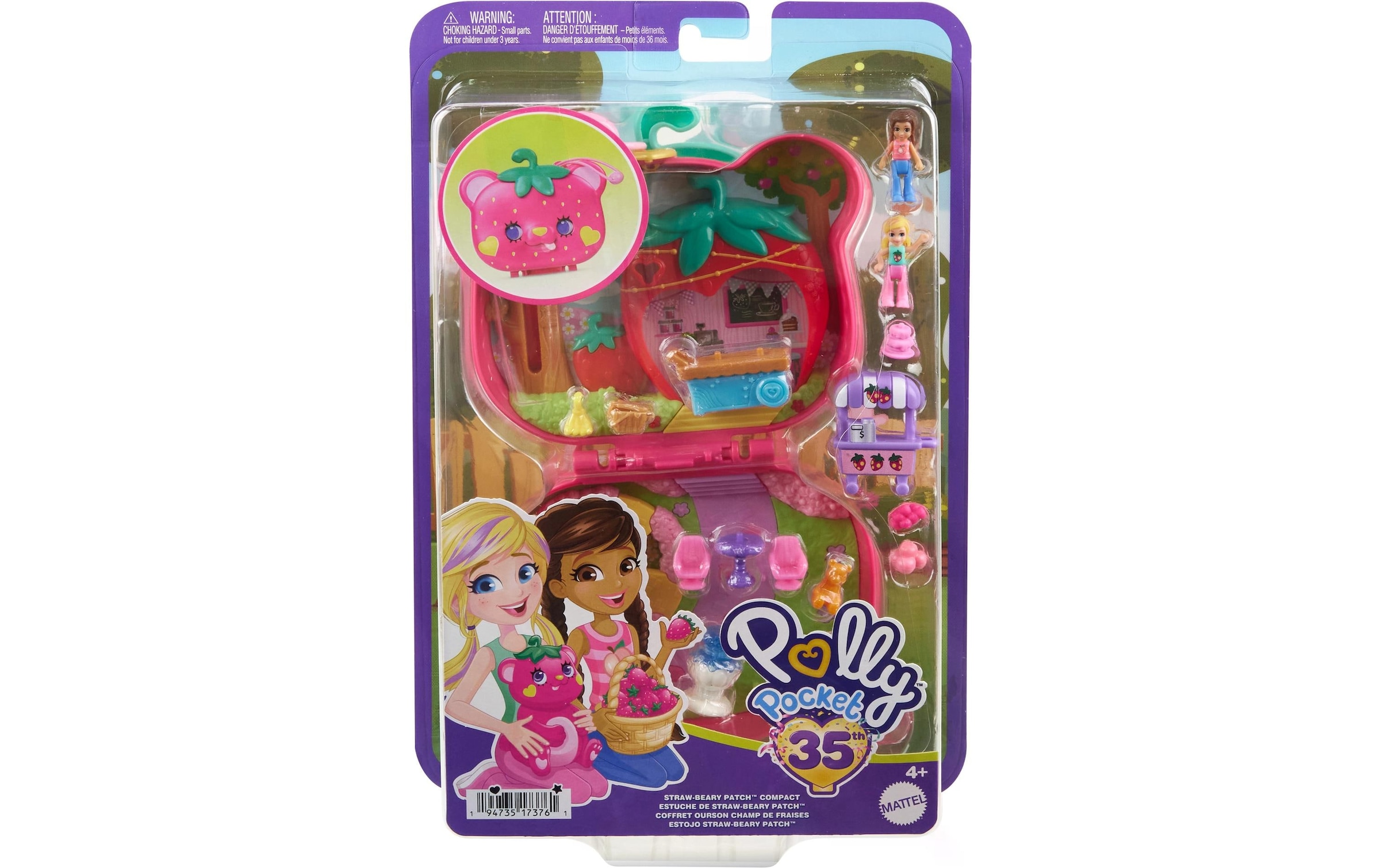 Polly Pocket Spielwelt »Polly Pocket Straw-Beary Patch«