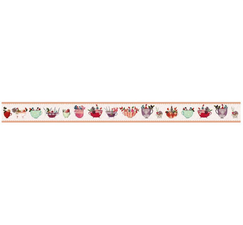Wall-Art Wandtattoo »Esszimmer Bordüre Blumen Tasse«, (1 St.) online kaufen  | Jelmoli-Versand