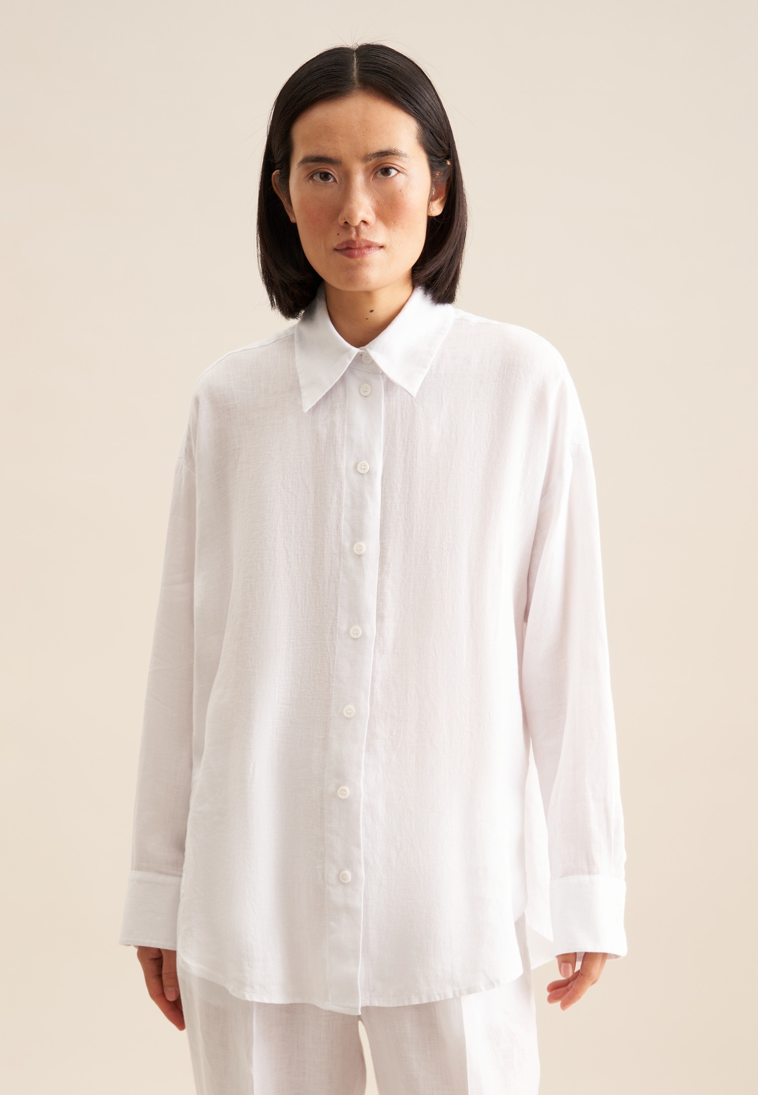 seidensticker Longbluse »Schwarze Rose« 1/1 Kragen Uni